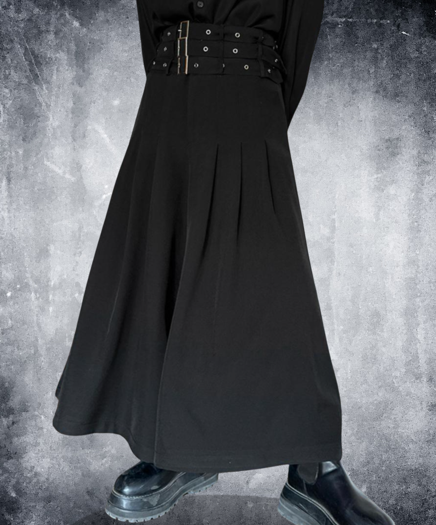 【style90】dark mode outfit set EN2710（sweatshirt + pants set）