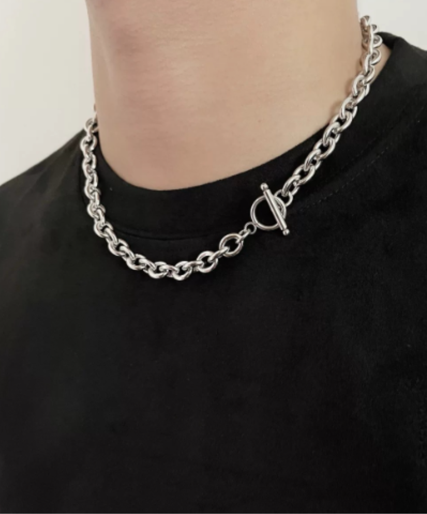 ot buckle chain necklace EN3037