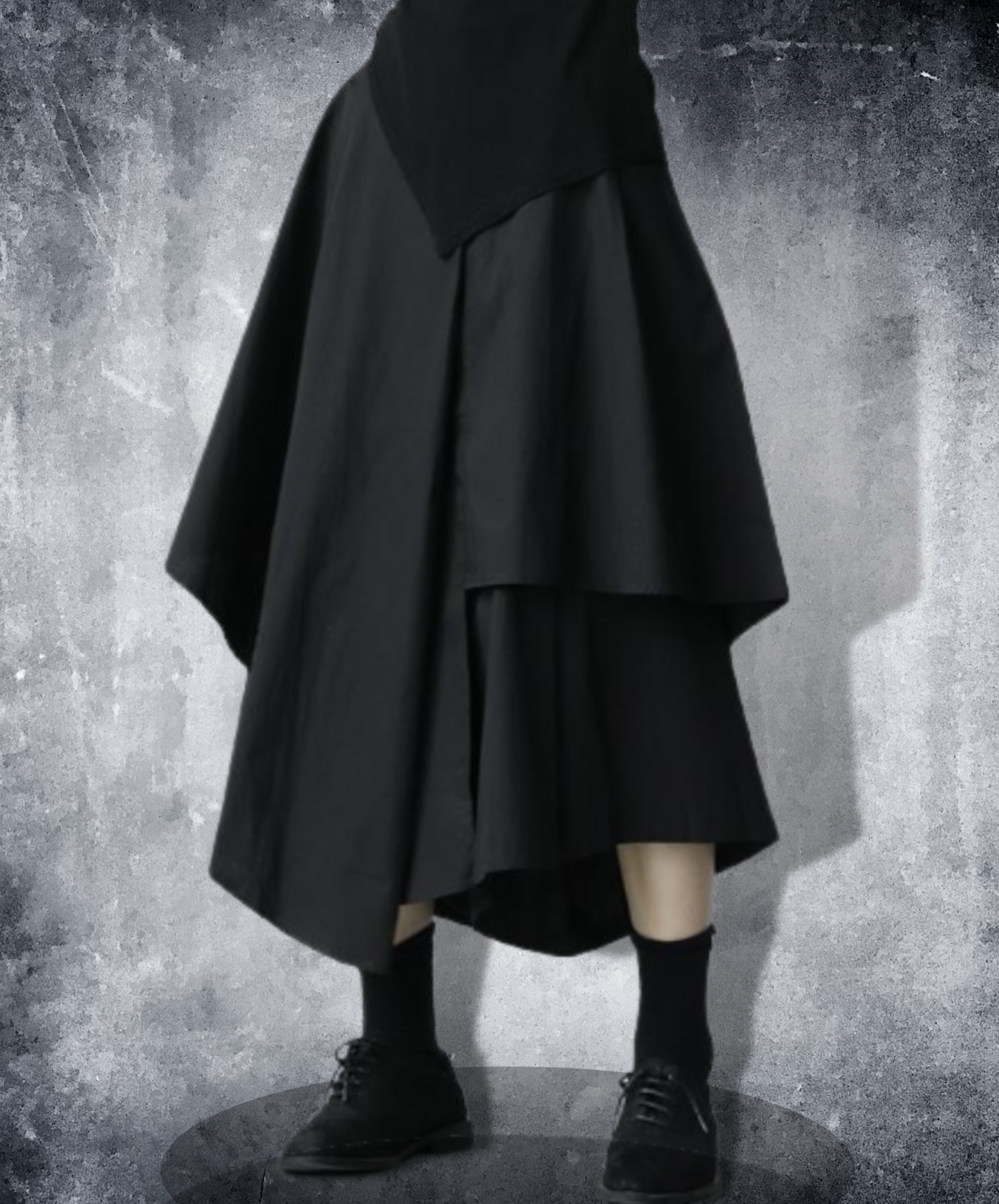 【style87】dark mode outfit set EN2678（jacket+ skirt set）