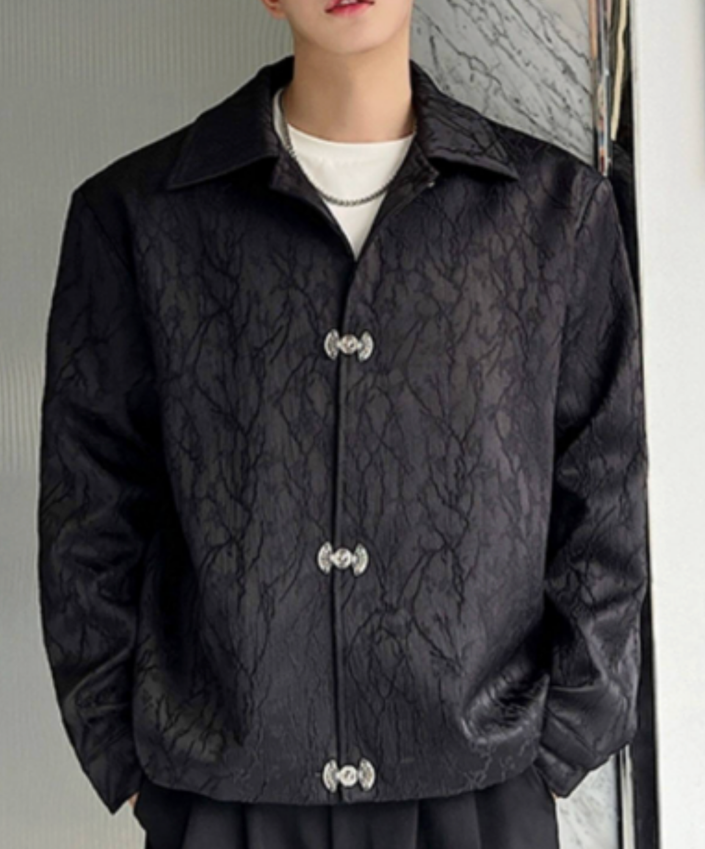 Ivy pattern short length jacket EN2752