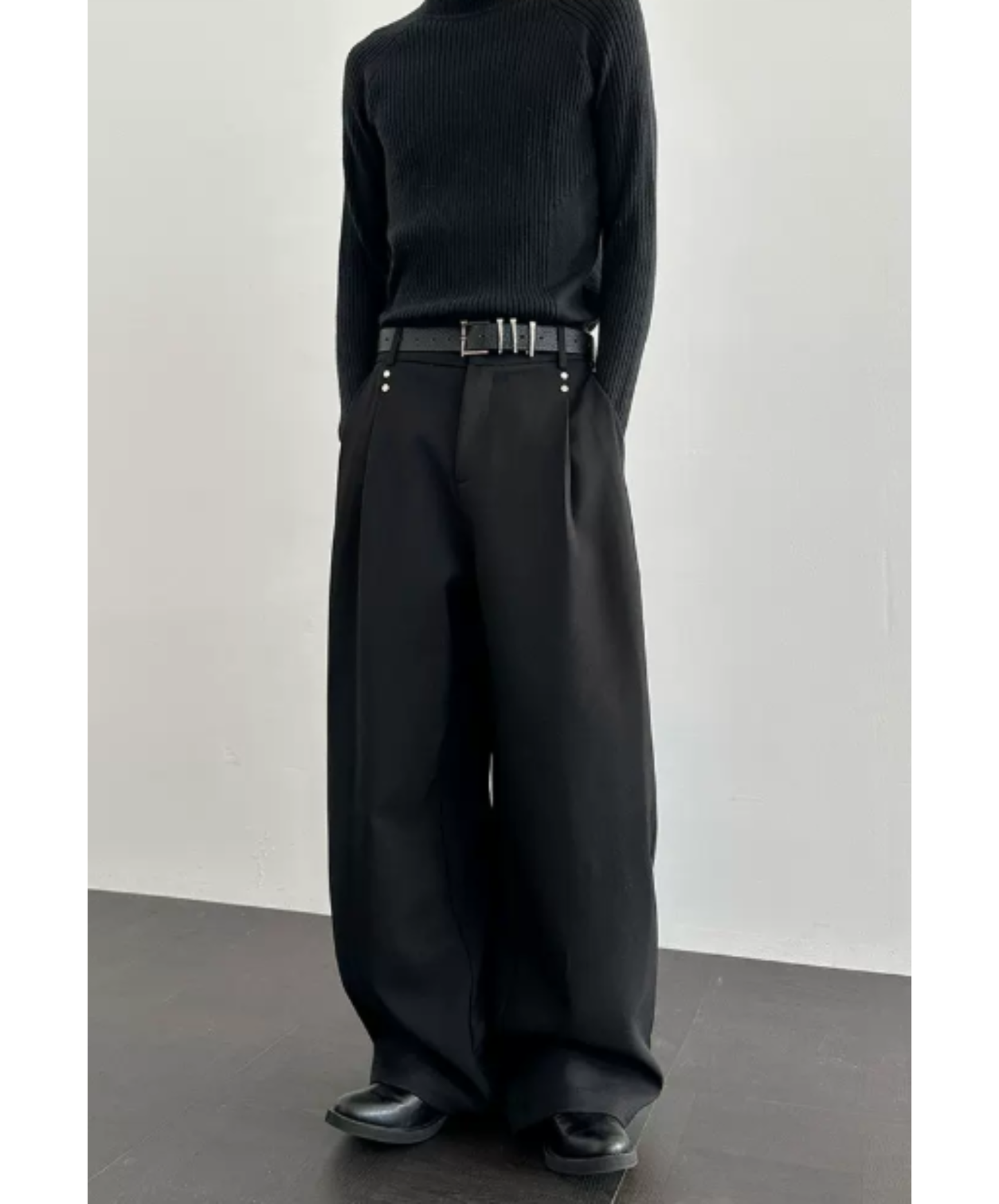 drape curve wide pants EN2932