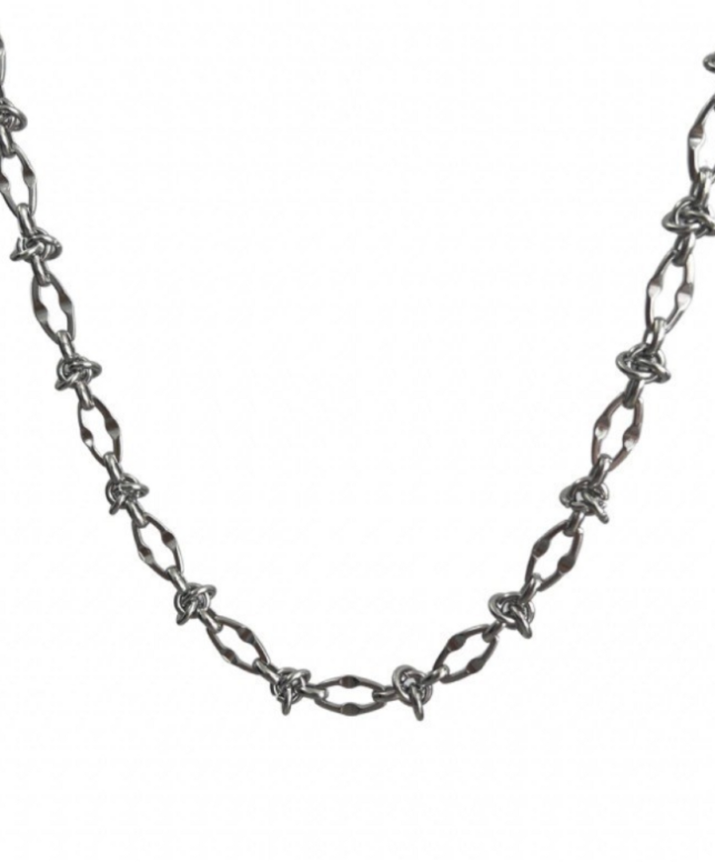 angular chain punk necklace EN2643