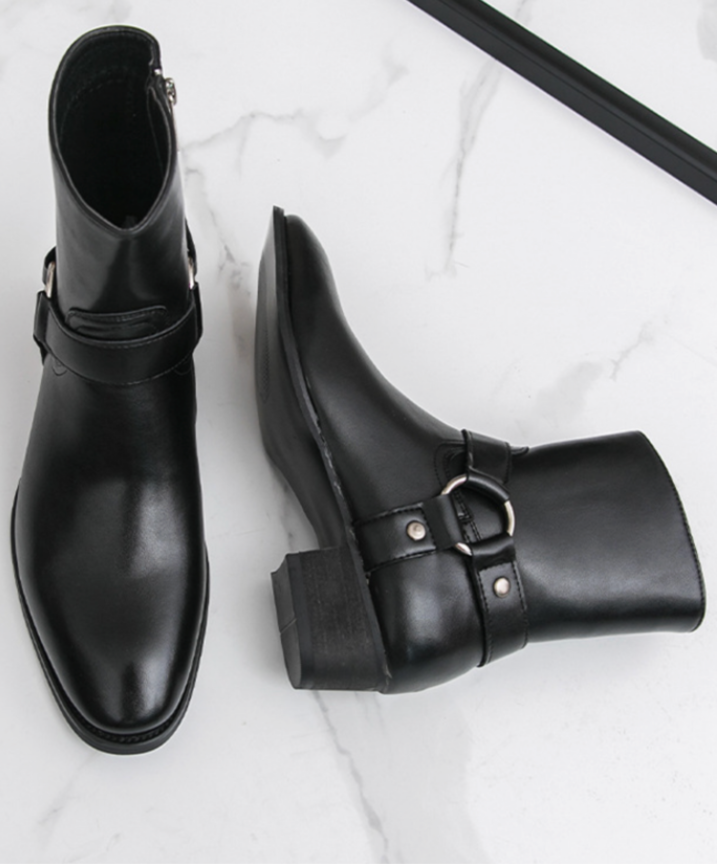 british pointed toe boots EN2527