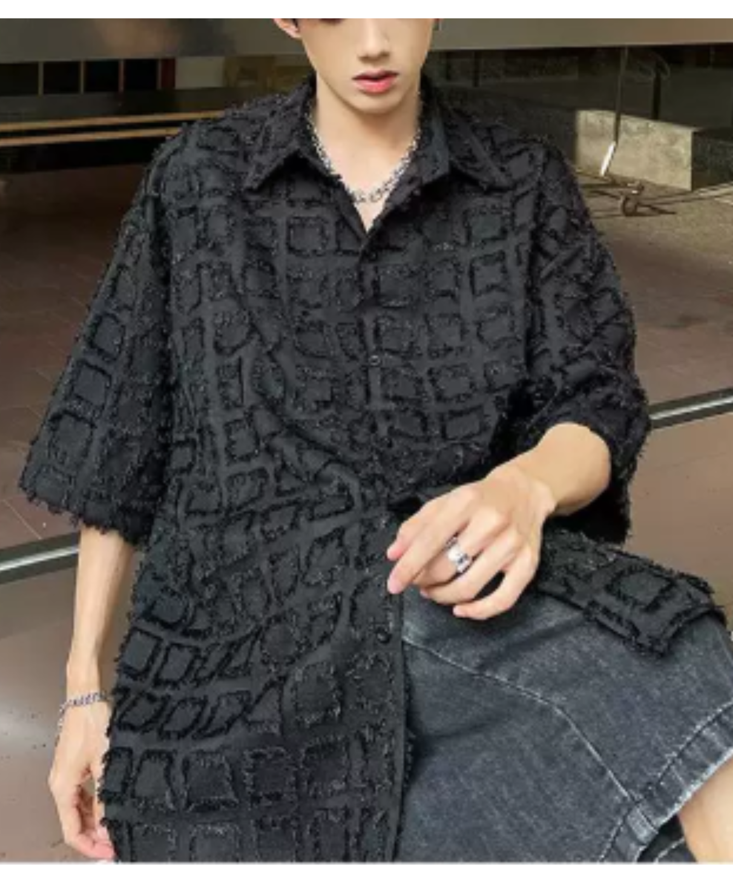 tusel check shirt EN2952