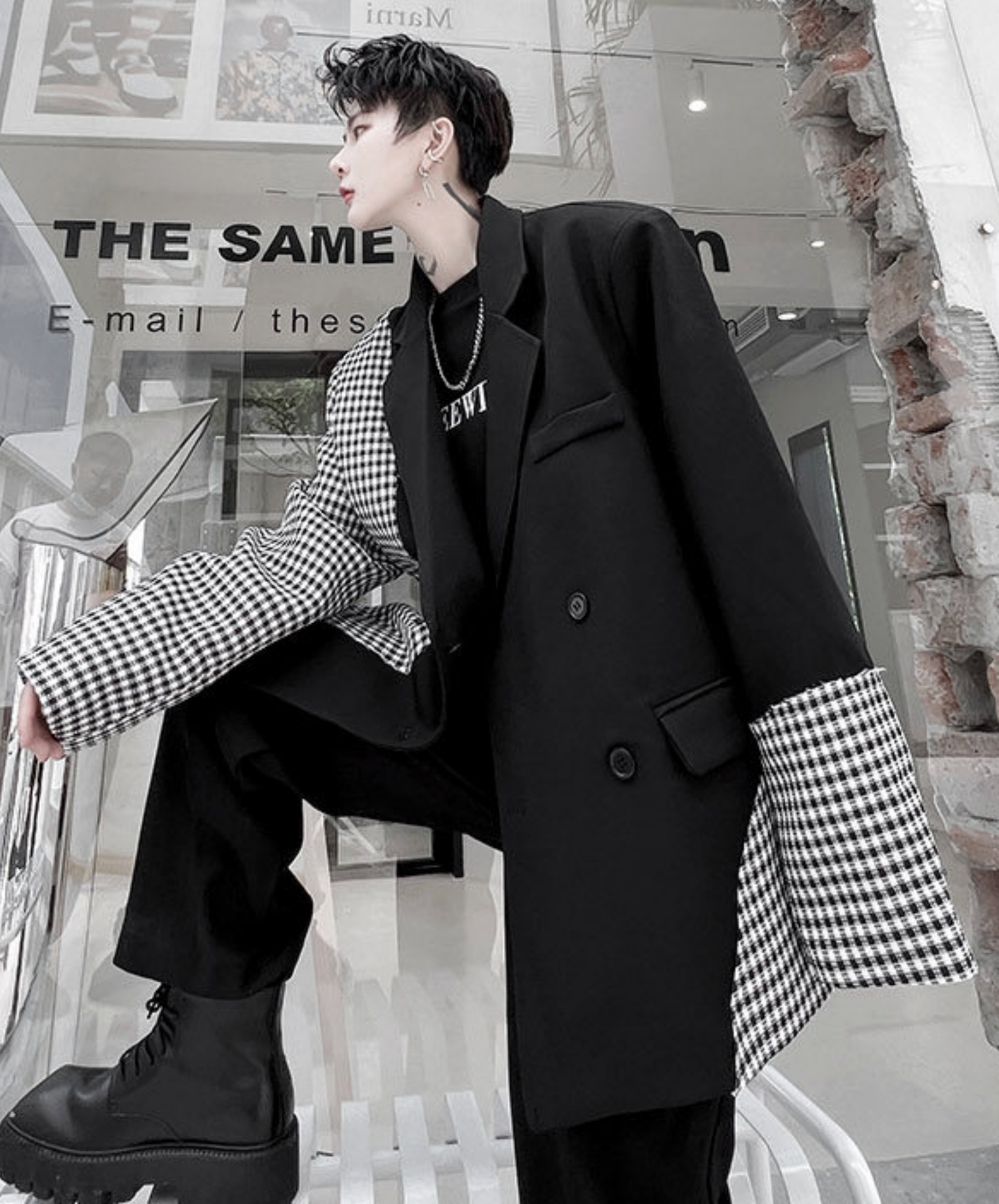 retro chic tassel design jacket EN2753