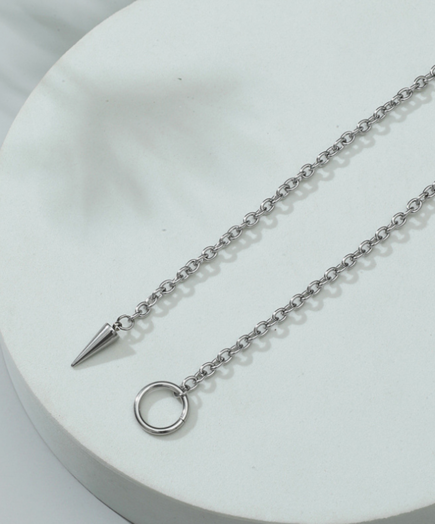 ring chain simple necklace EN2511