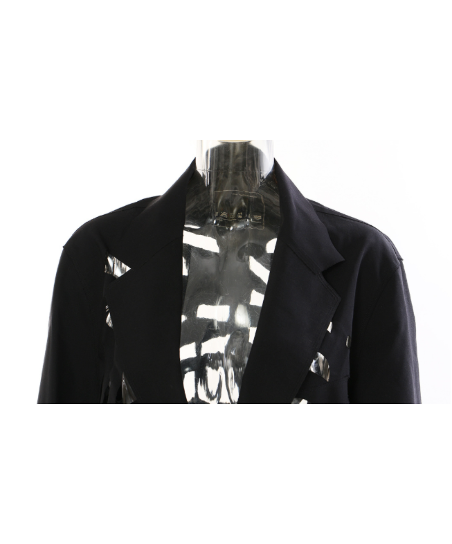 dark artistic cutout jacket EN3081