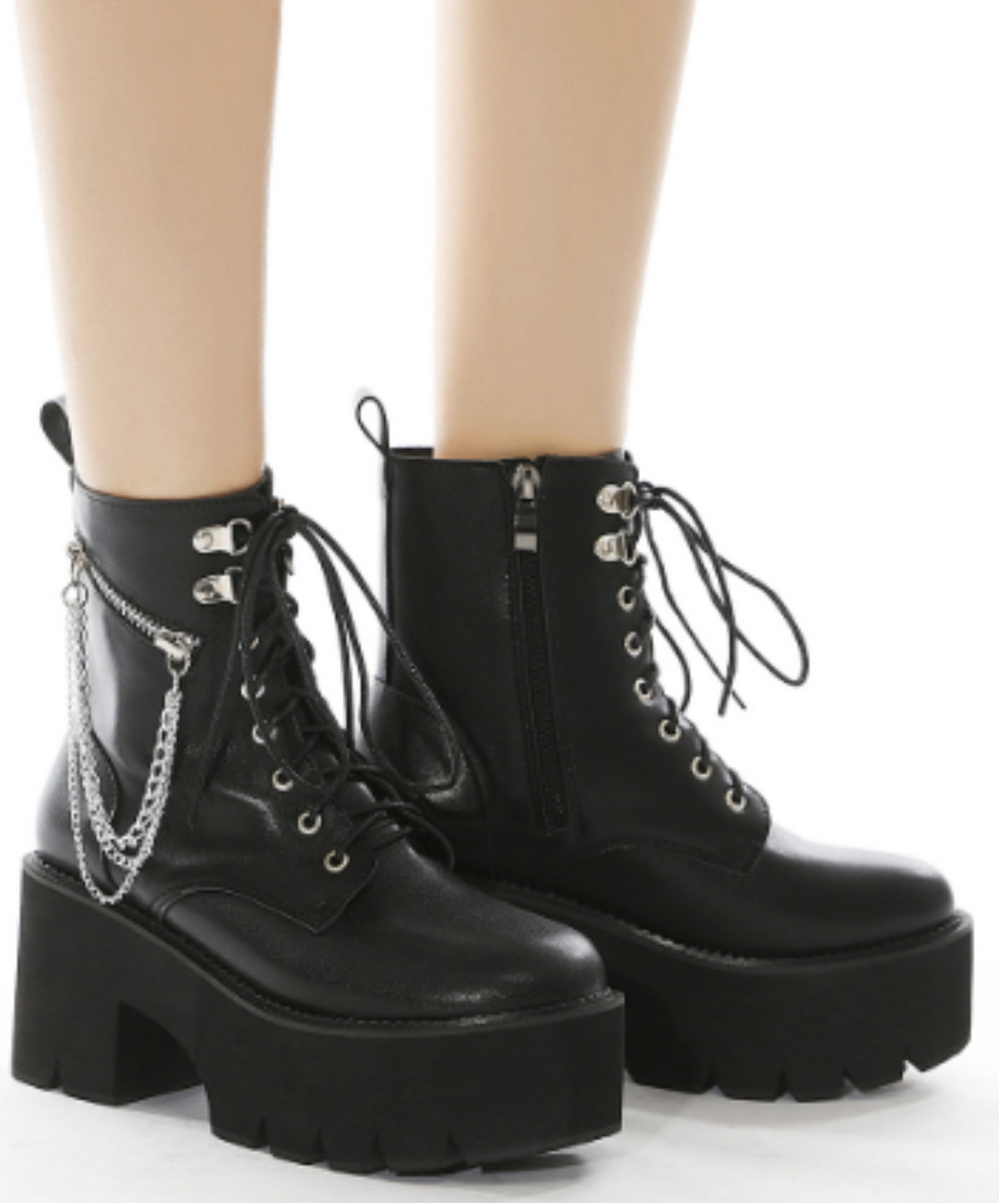 british-style metal chain boots EN2803