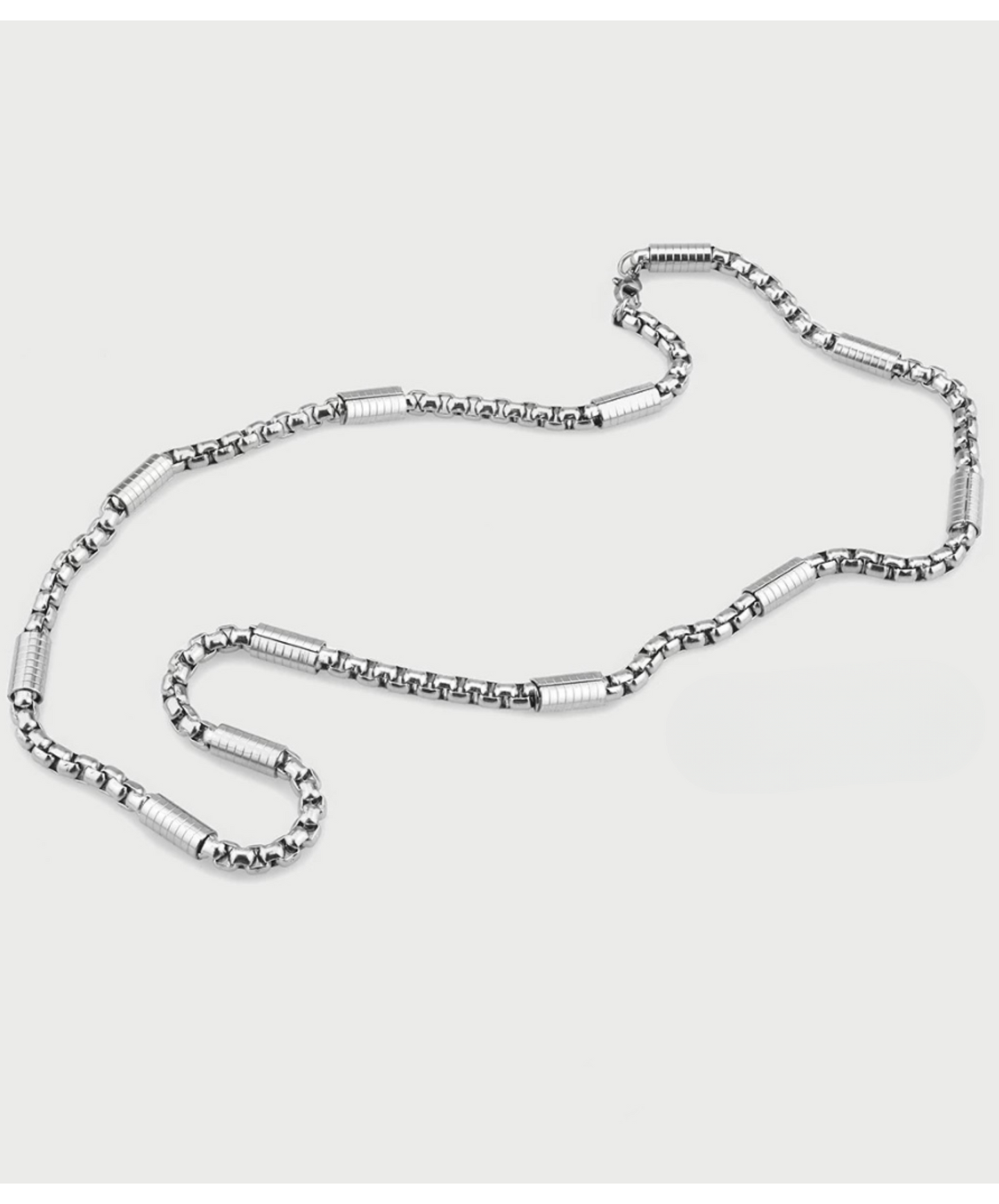 deformed coil chain necklace EN2660