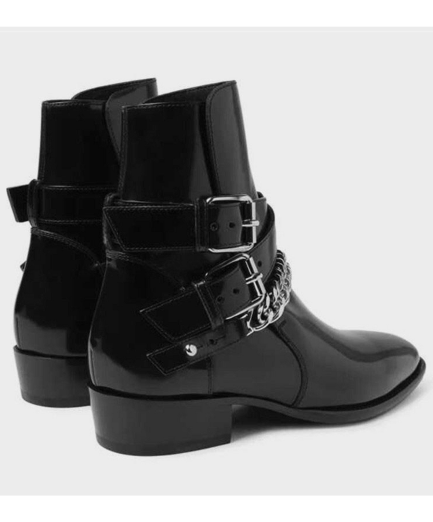 retro design belt boots EN2526