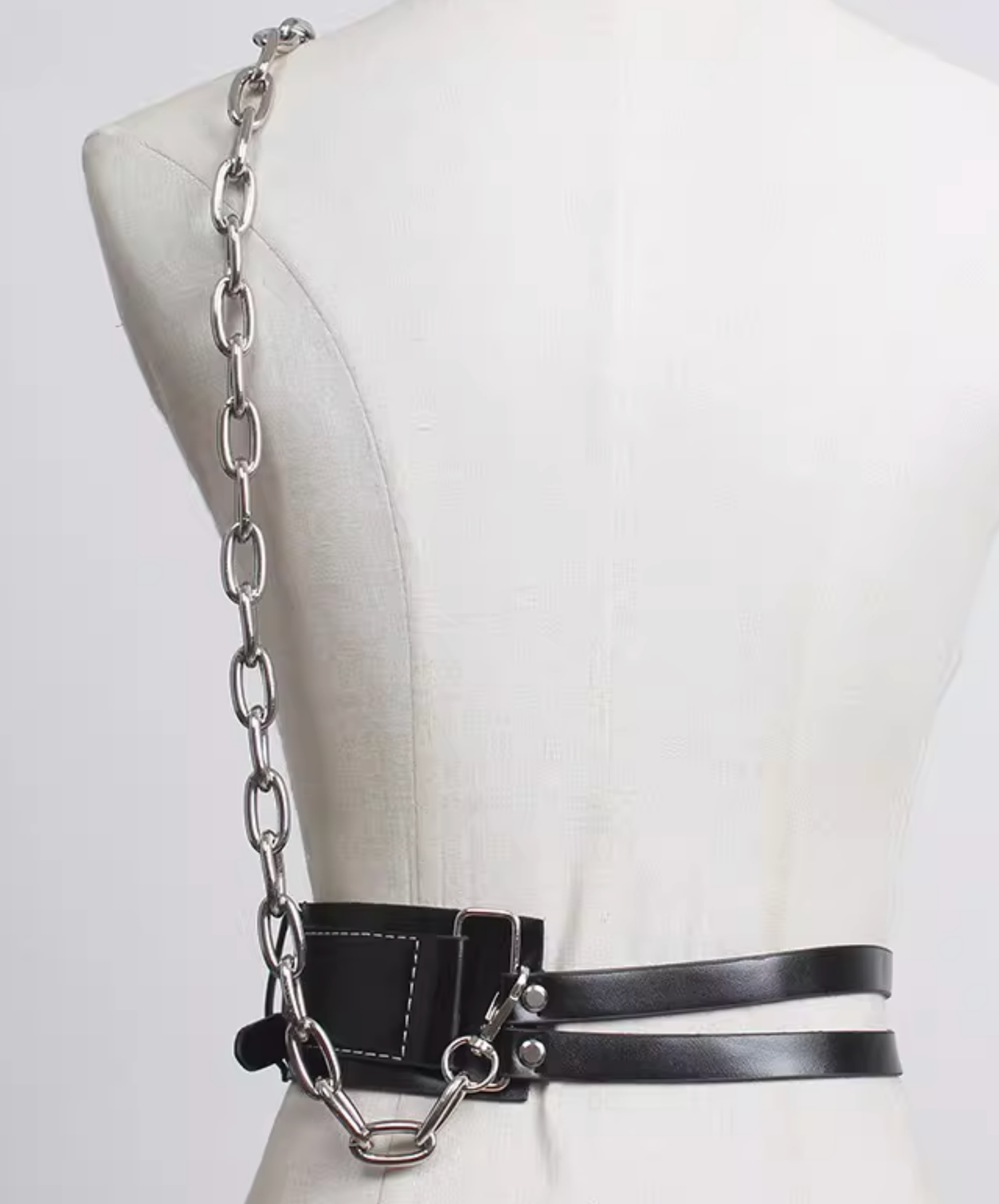 punk-style off-shoulder waist chain belt EN2790