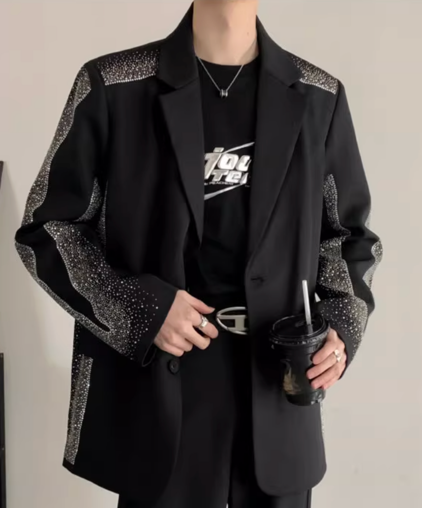 diamond stitch designs jacket EN2432