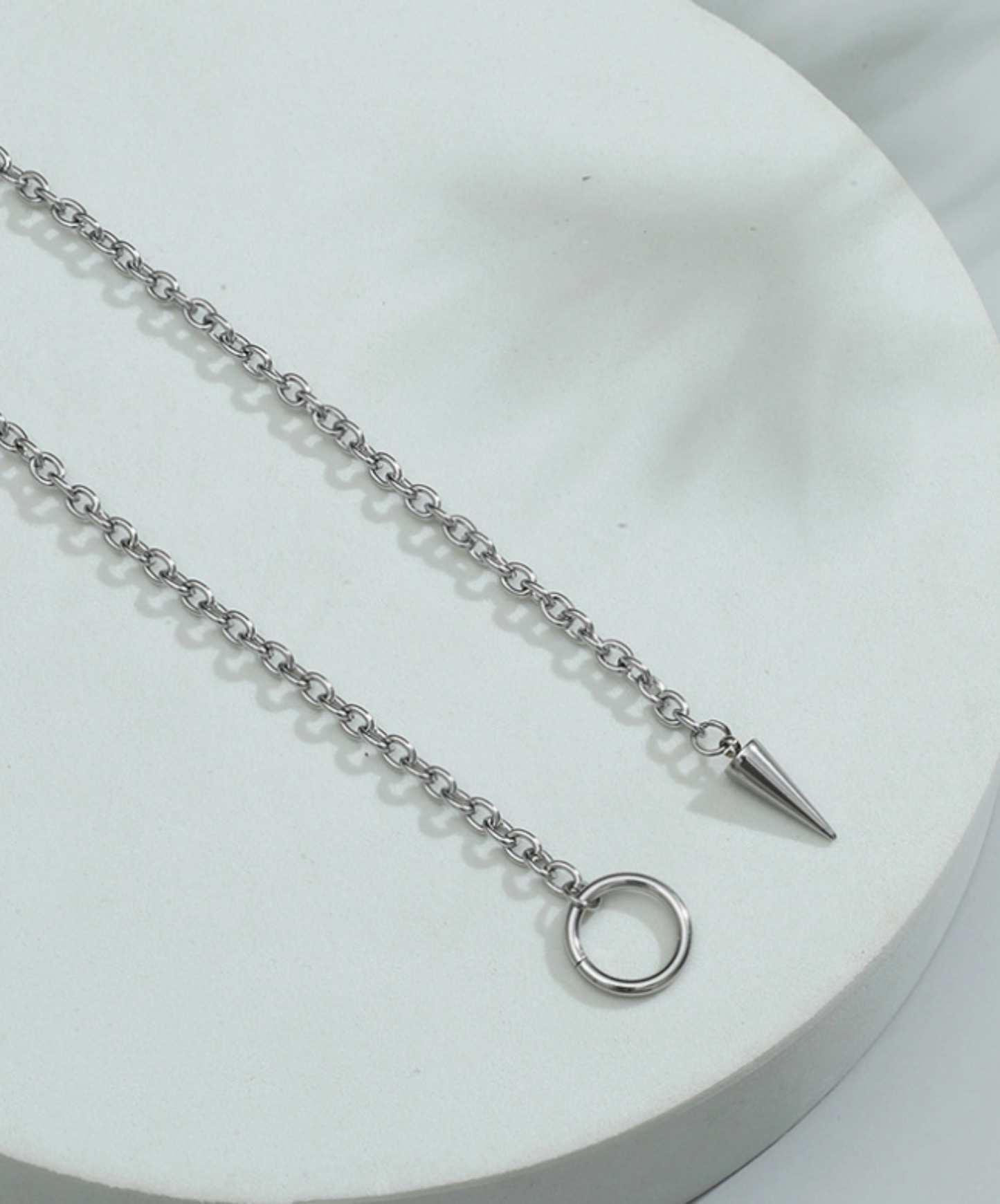 ring chain simple necklace EN2511