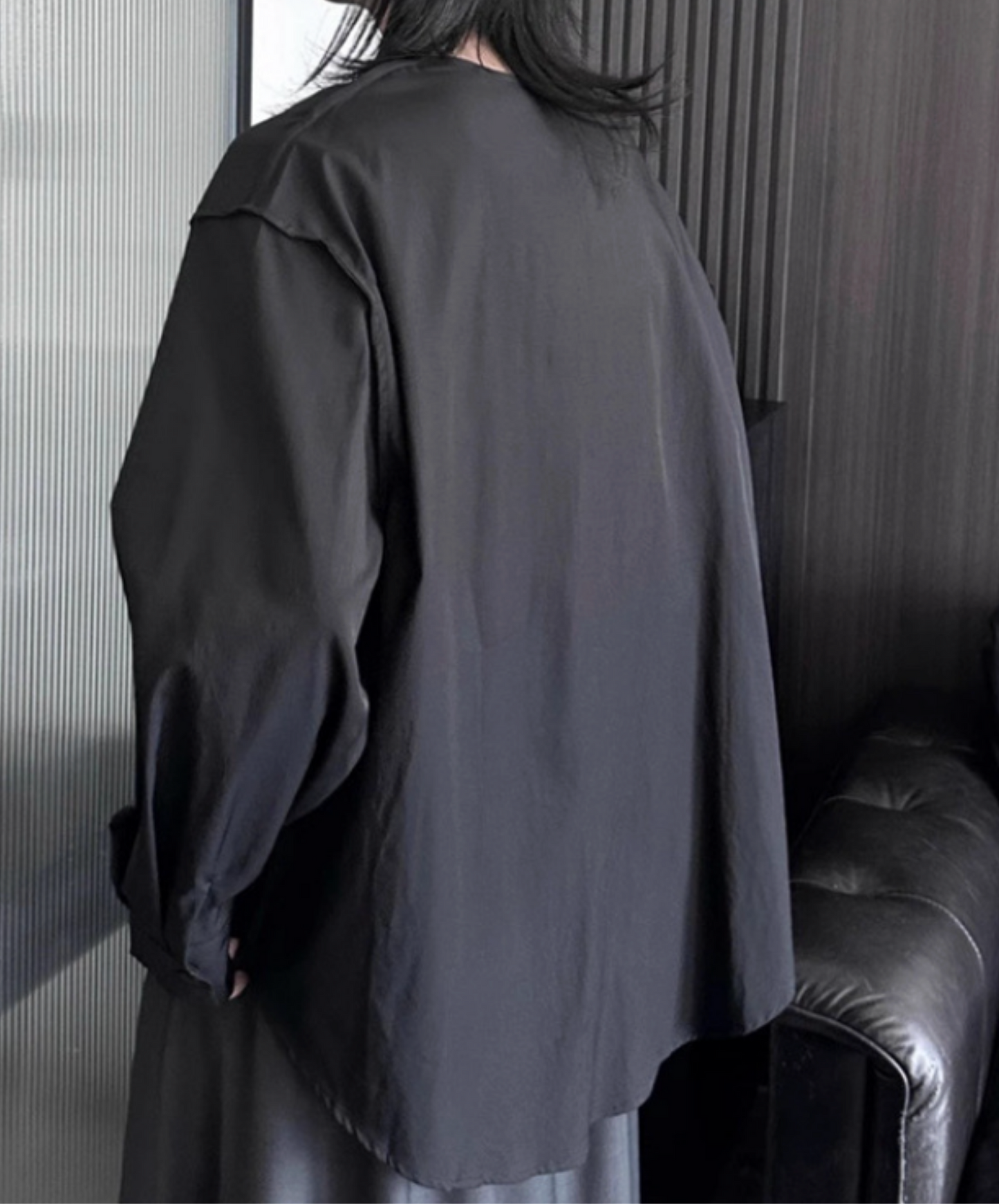 dark side button tuck shirt EN2712