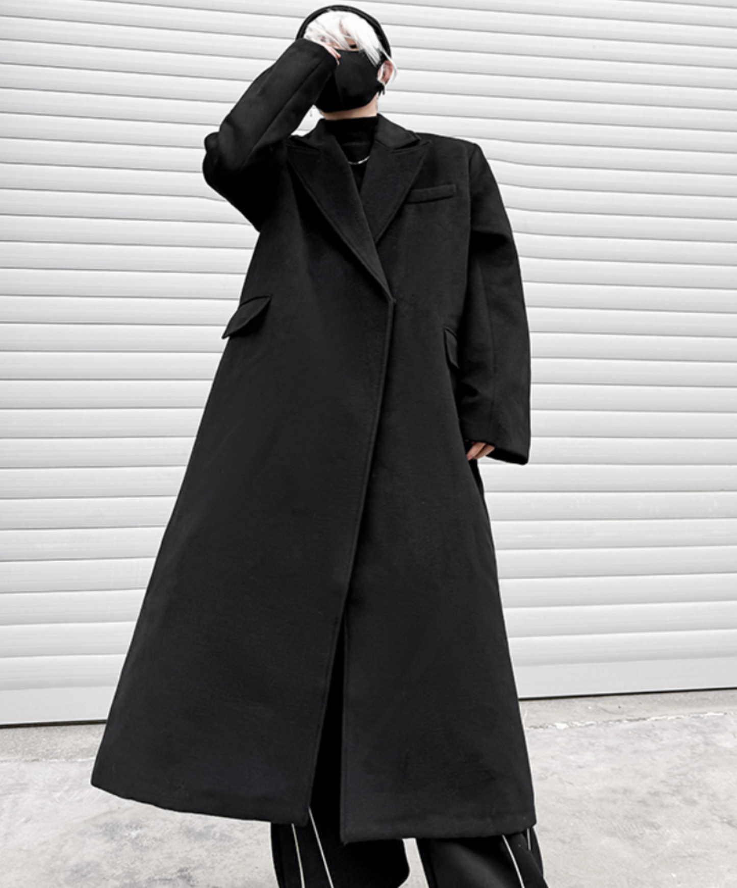 long wool trench coat EN2601