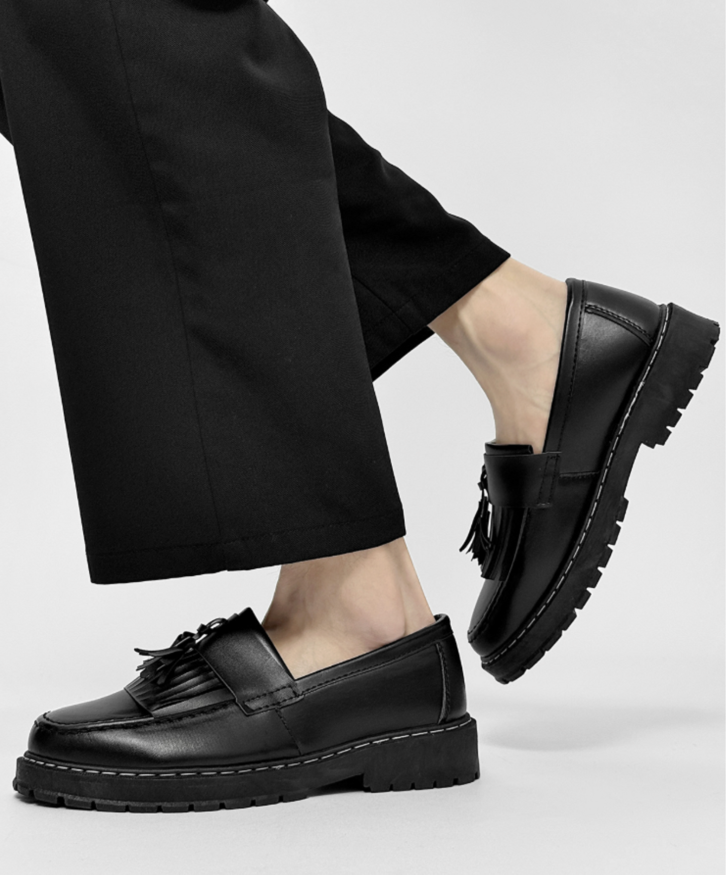 british-style tassel platform shoes EN2438