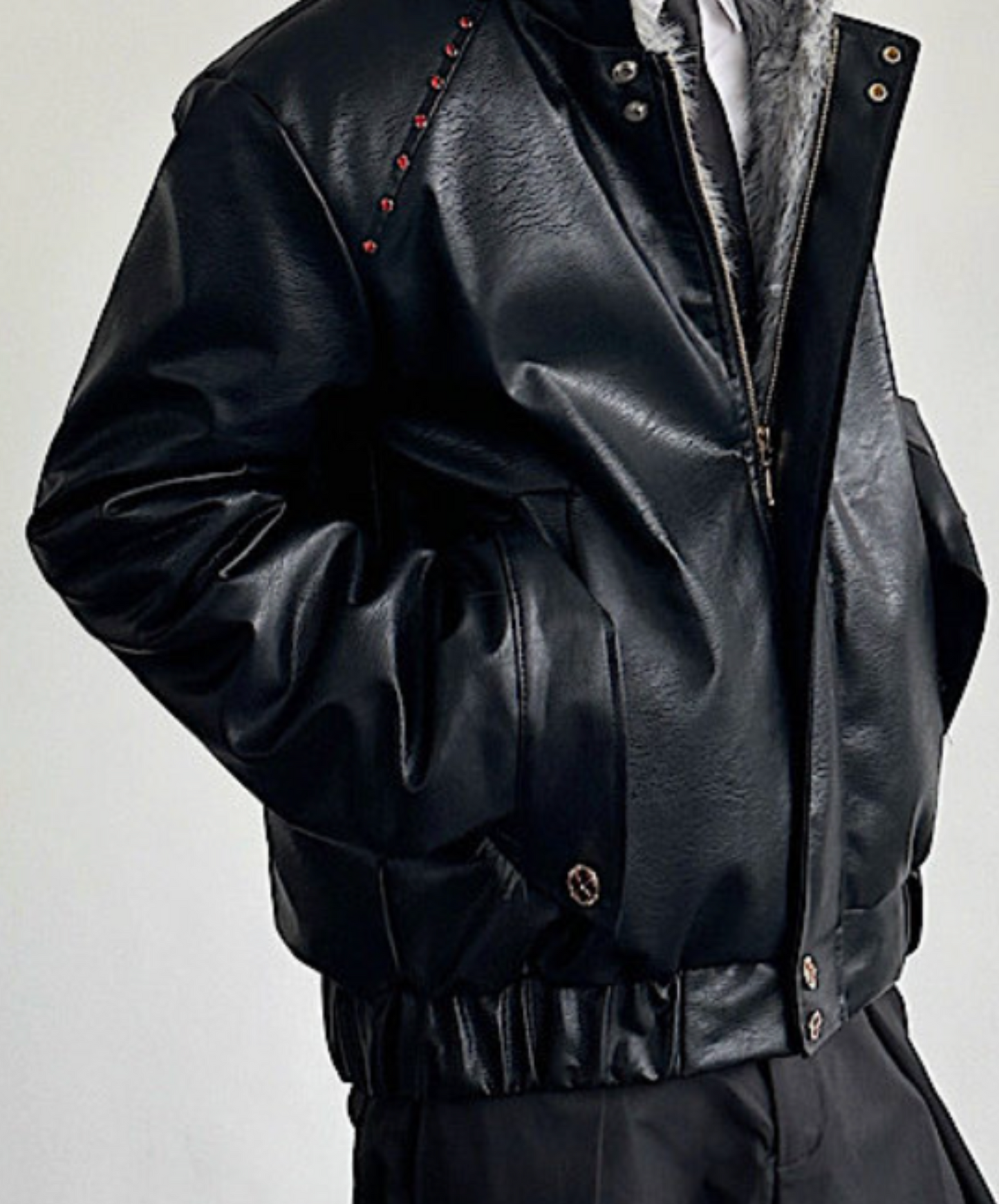 fleece-lined hood jacket EN2571