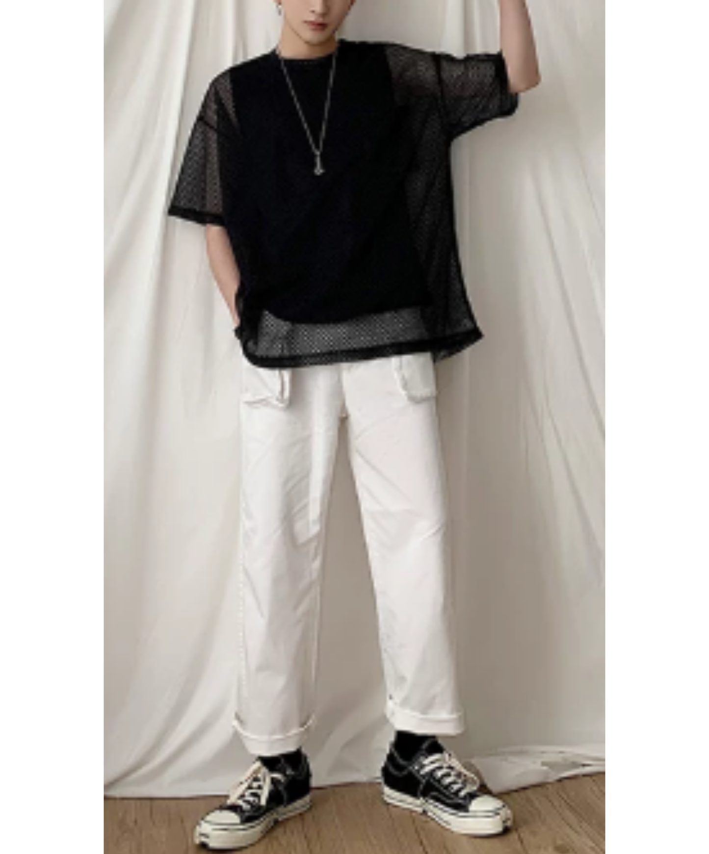 mesh two piece t-shirt EN2928