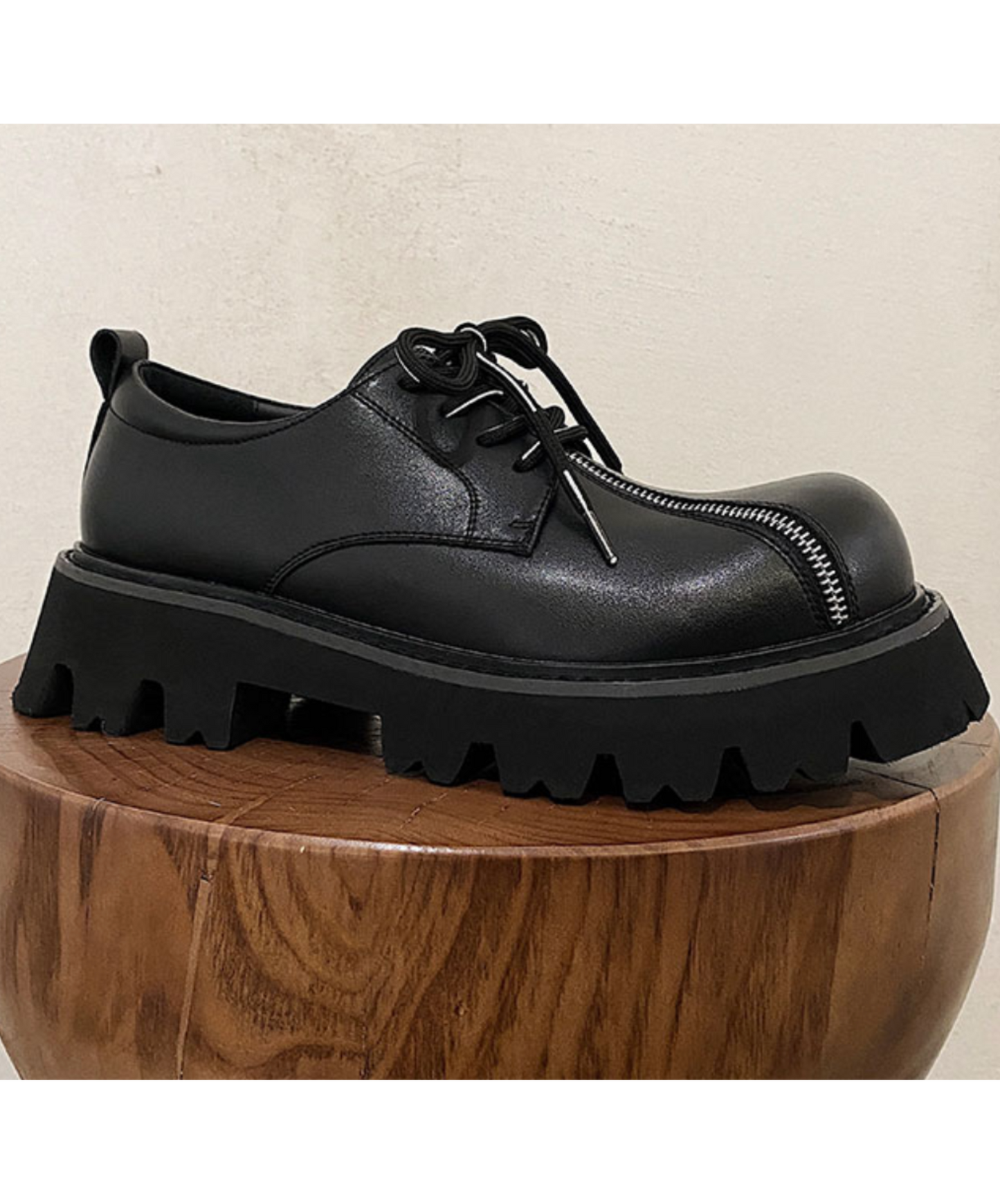 diagonal zipper design shoes EN2080