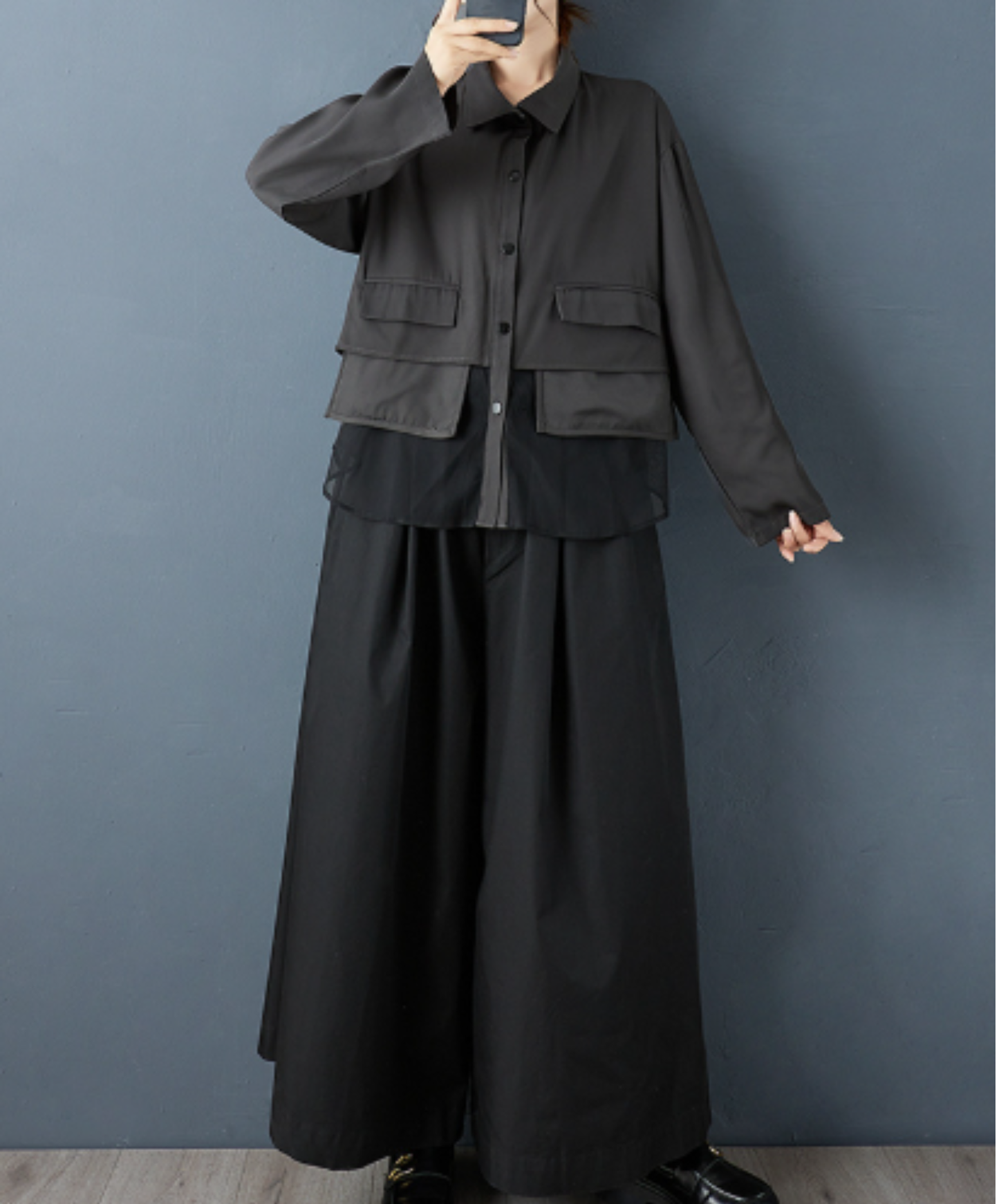 military-style design shirt EN3100