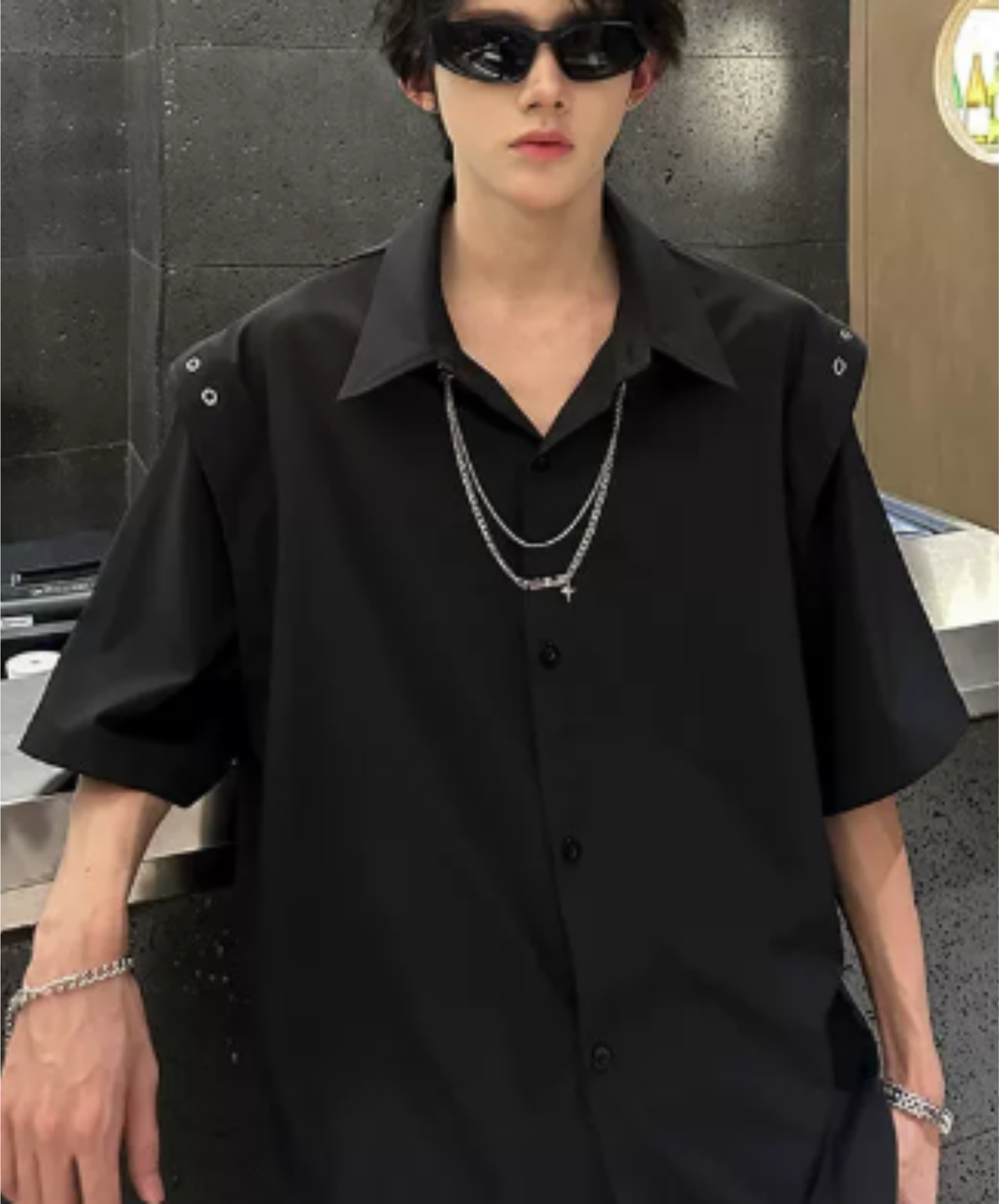 necklace decoration edge shoulder shirt EN2979
