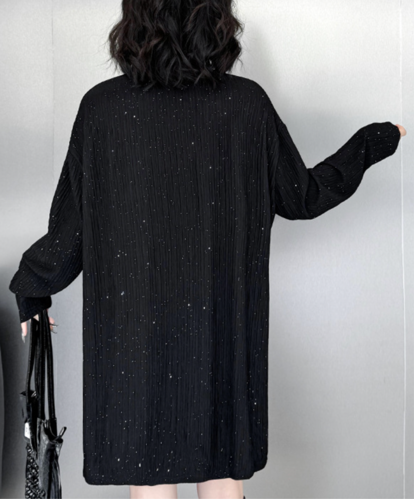 stardust motif bead embroidery long t-shirt EN2341