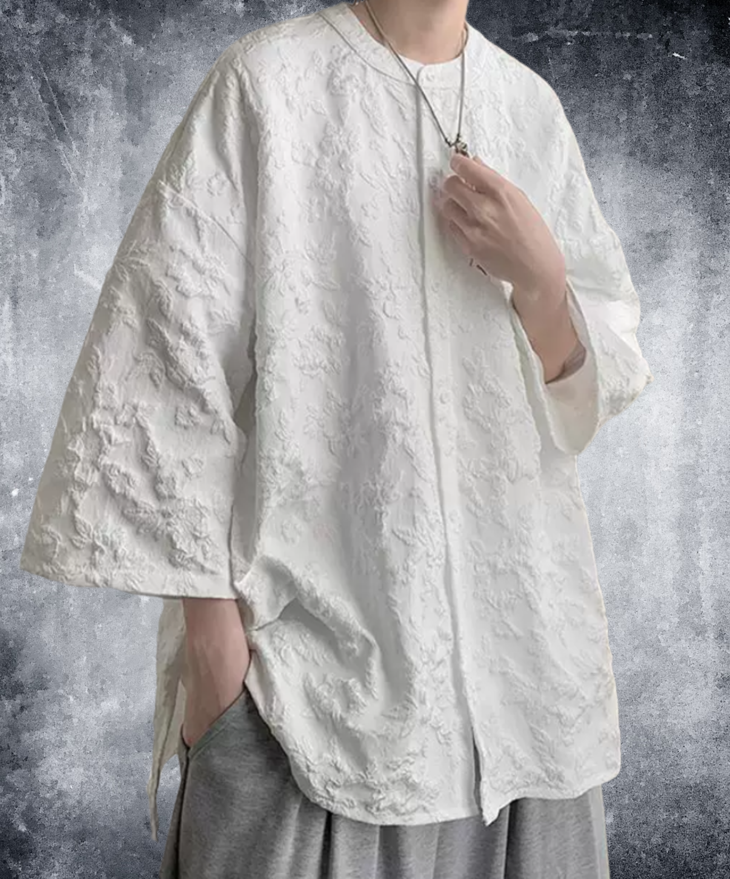 chinese style texture shirt EN2271
