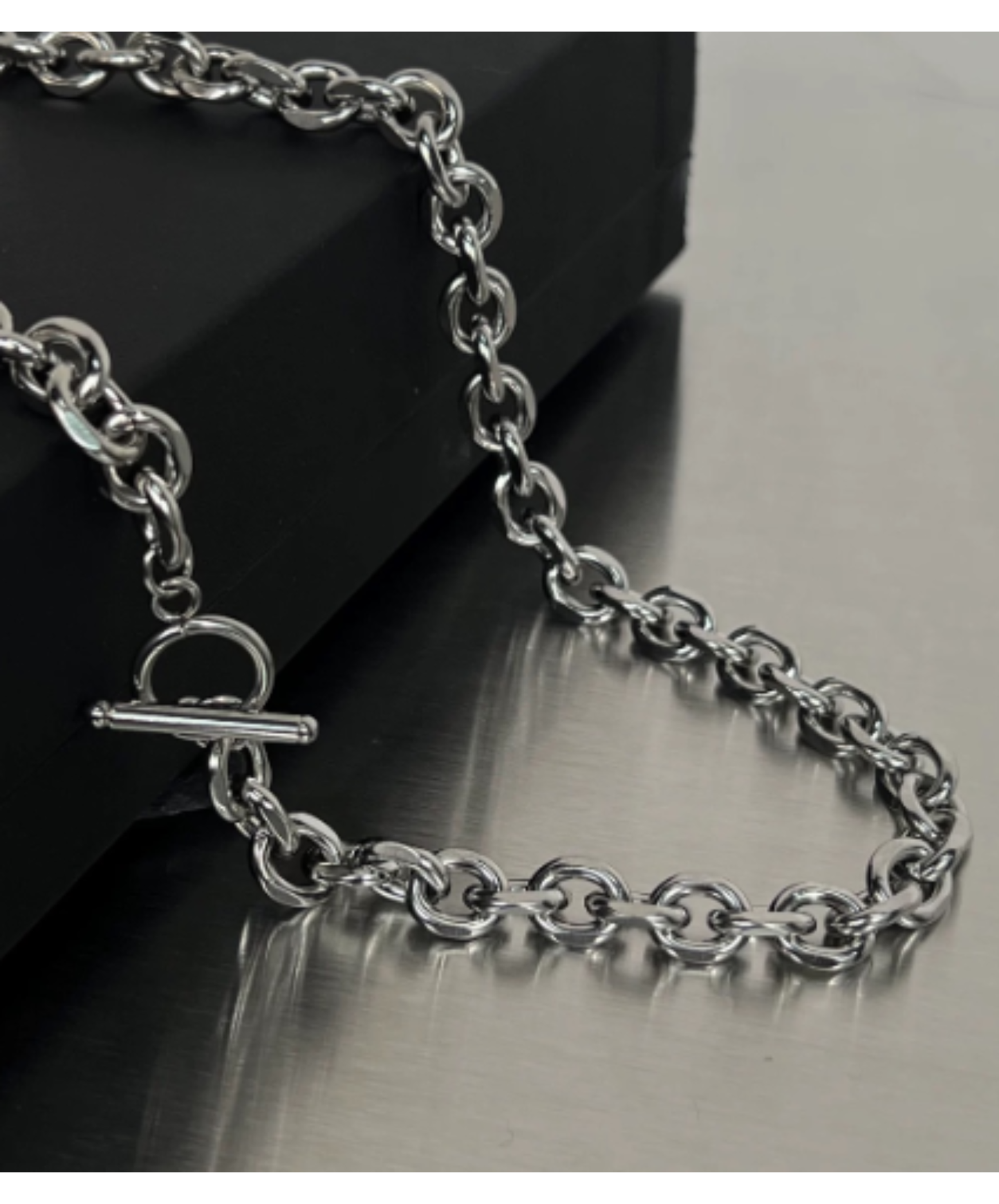 ot buckle chain necklace EN3037