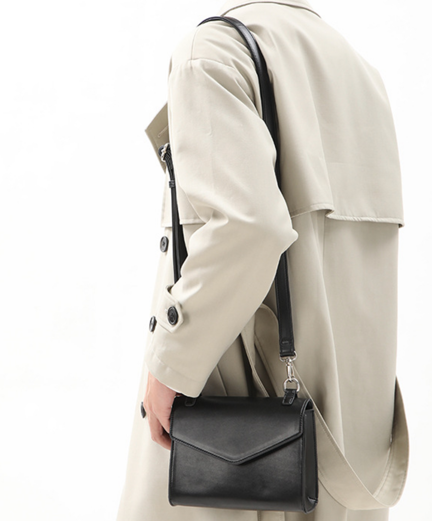 retro simple square shoulder bag EN2393