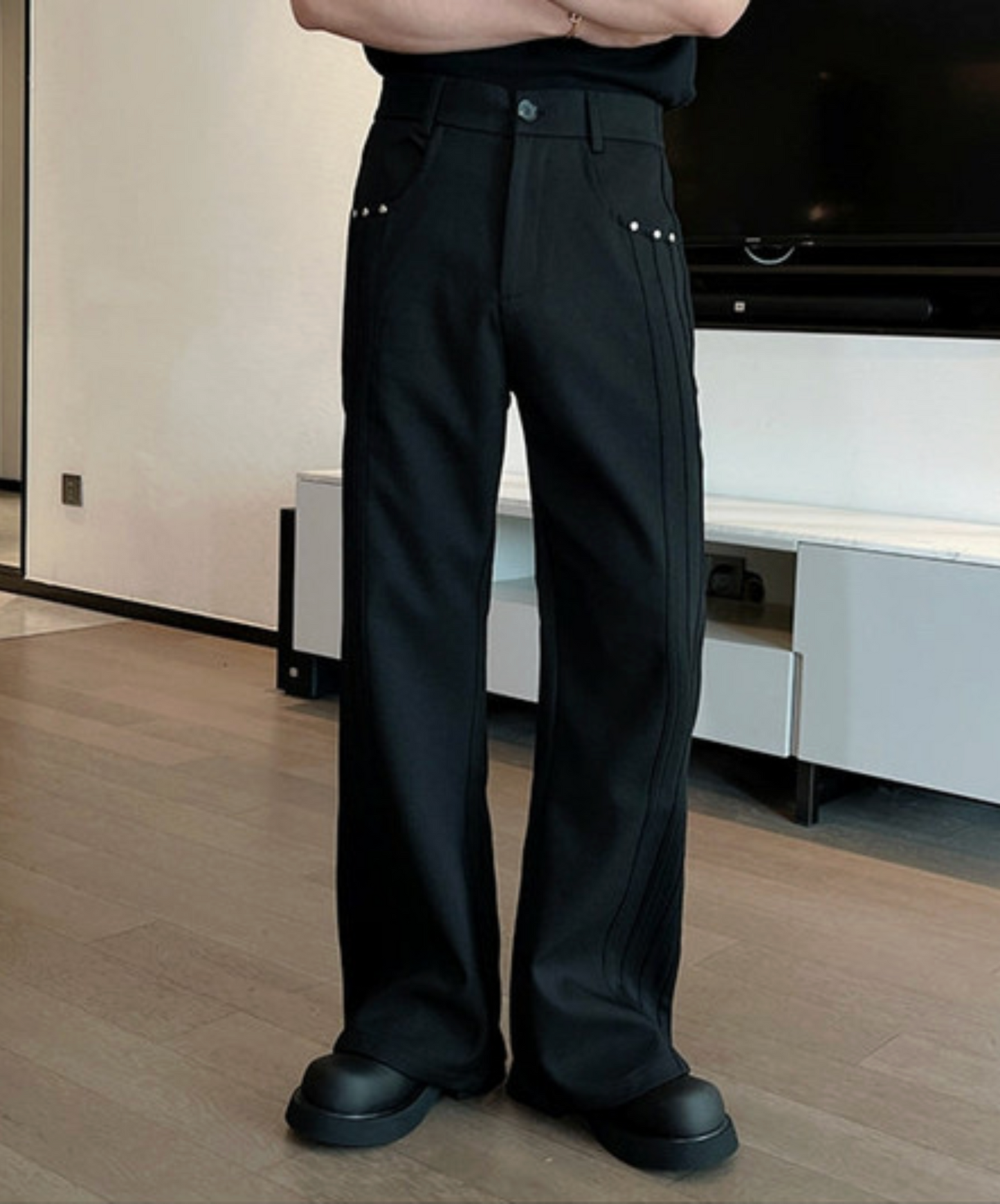side line rivets included pants EN2402