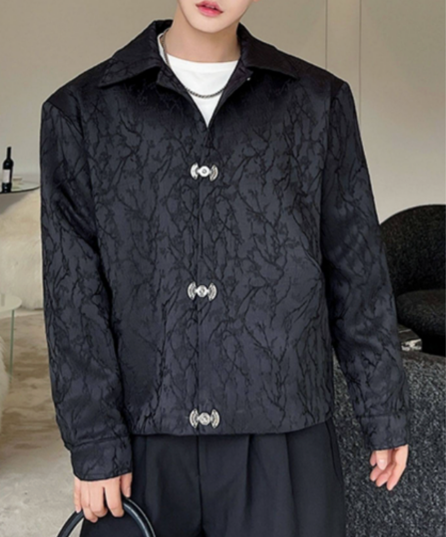 Ivy pattern short length jacket EN2752