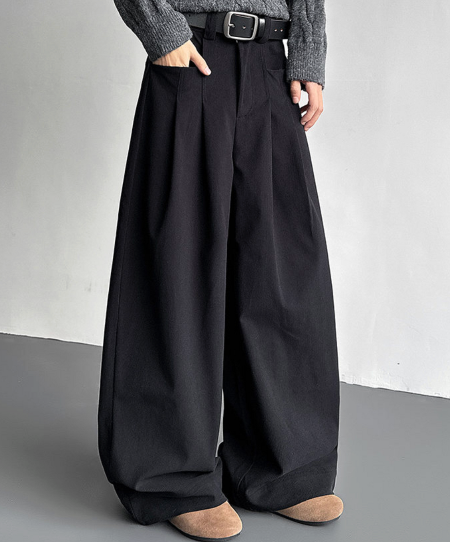 vintage corduroy wide pants EN2590