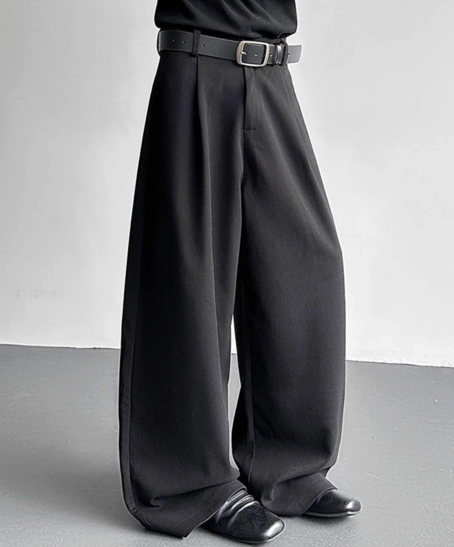 relaxed style corduroy wide pants EN2591