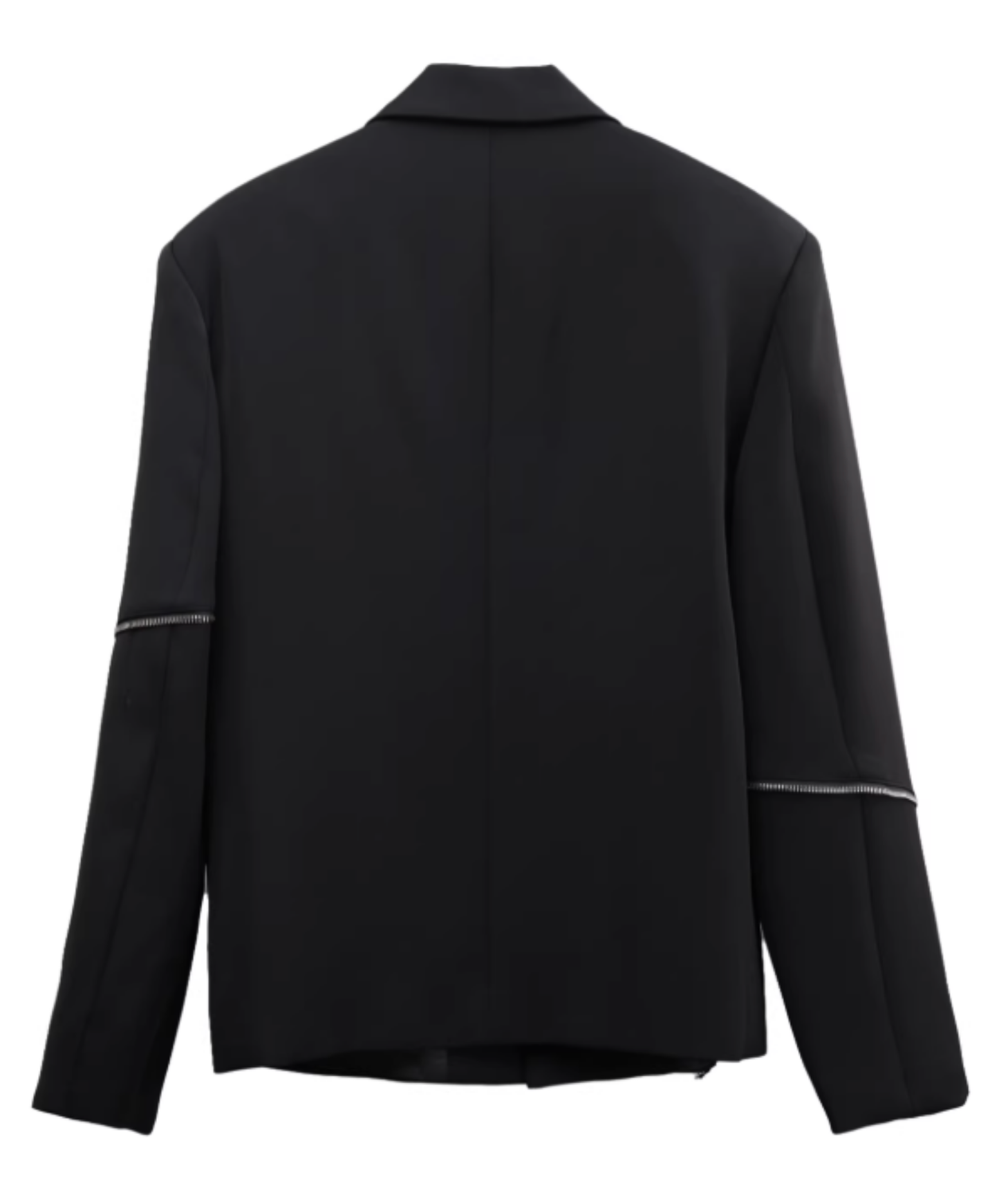 punk style asymmetrical zipper jacket EN2801
