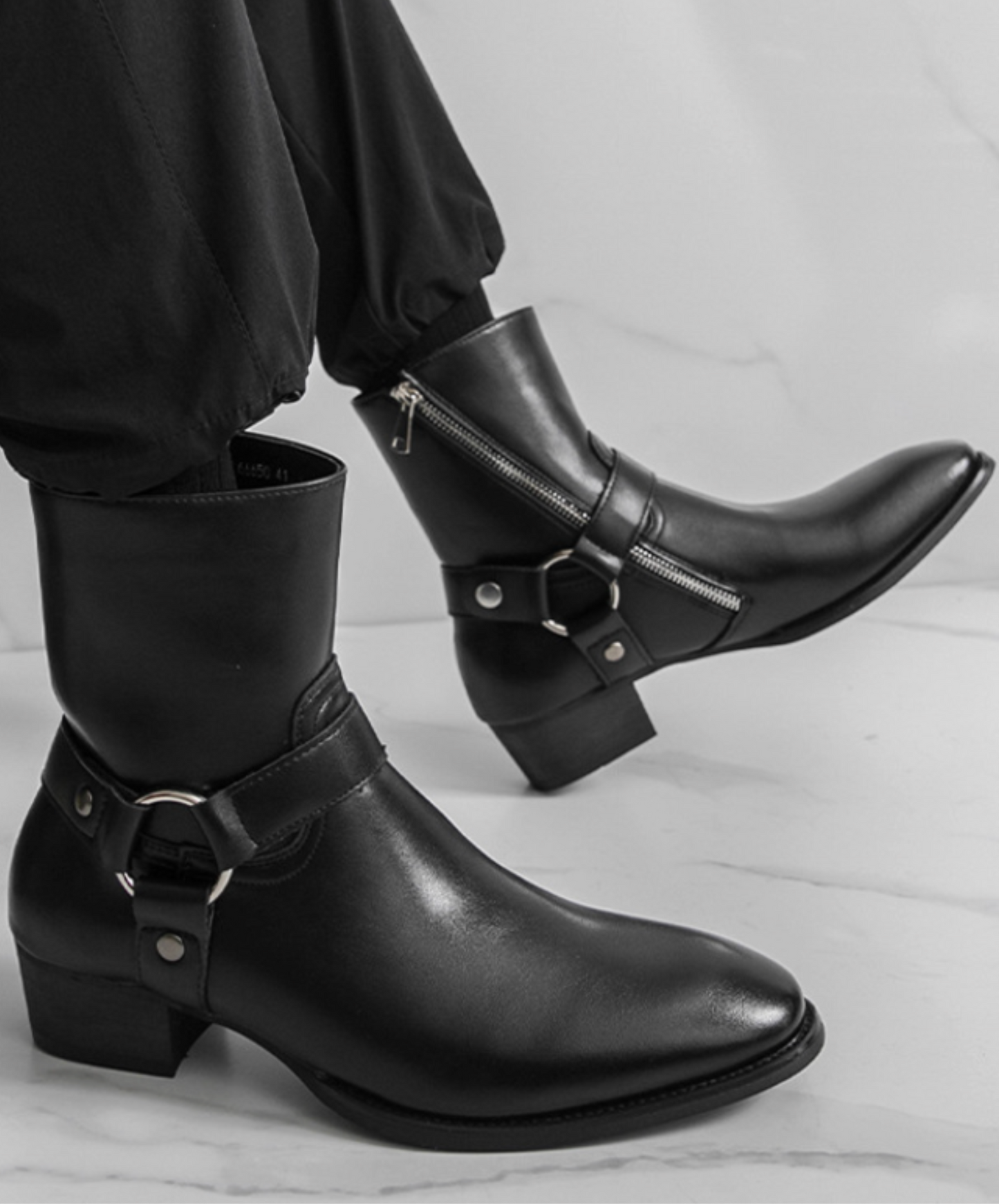 british pointed toe boots EN2527