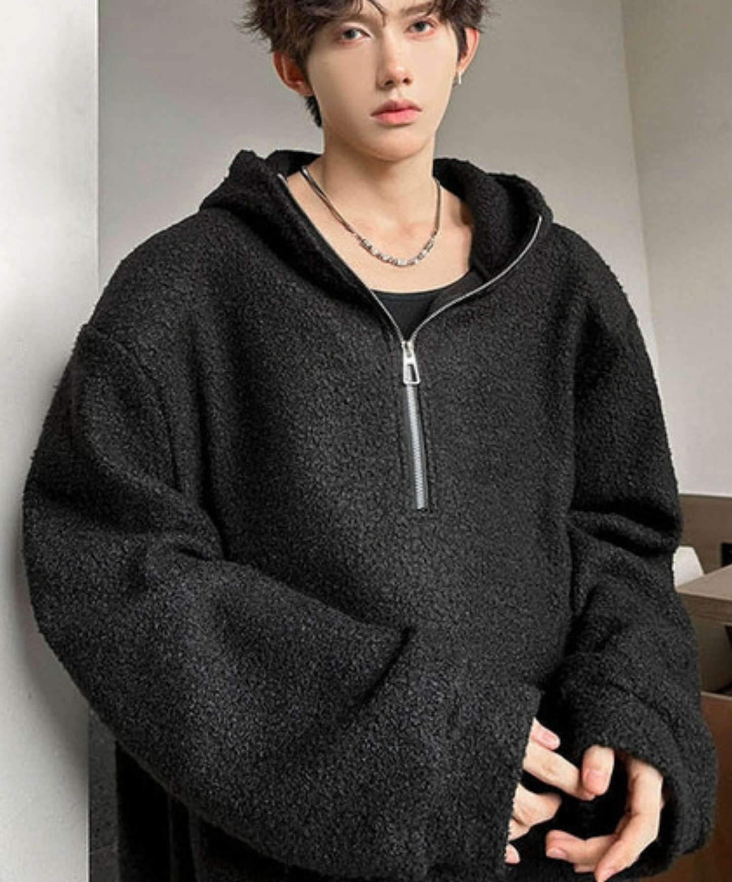 volume like a sheep hoodie EN2384