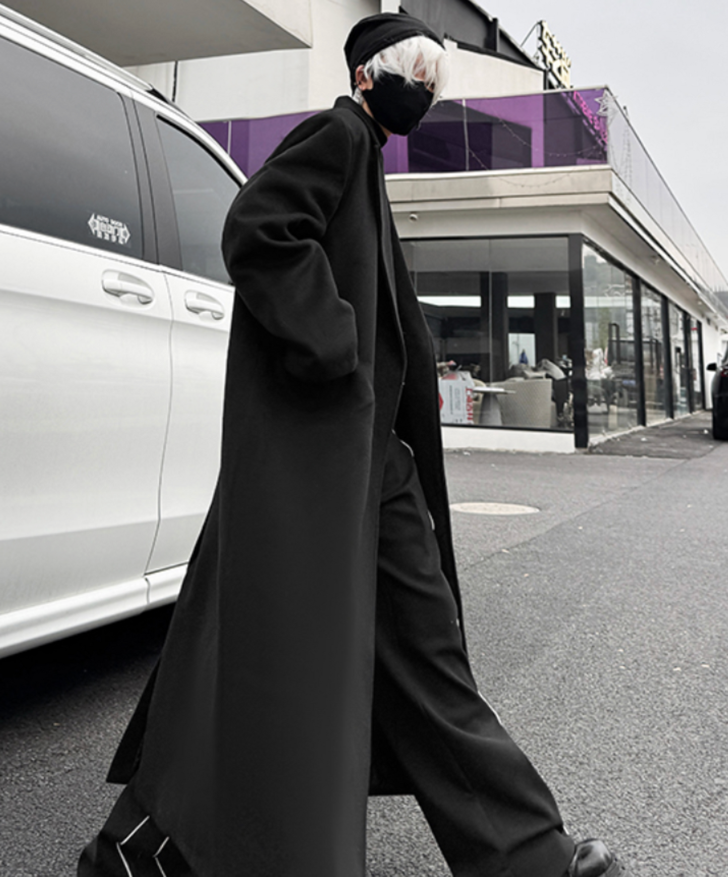 long wool trench coat EN2601