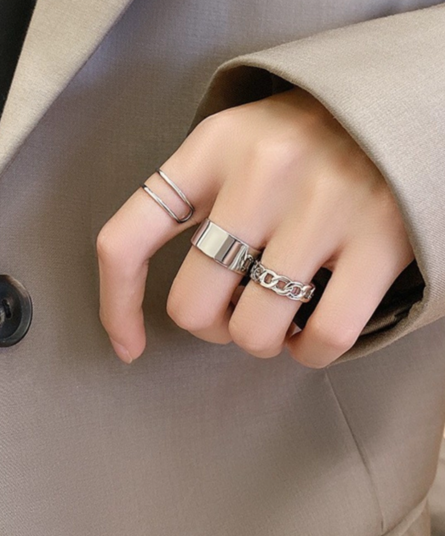 3-piece set combination ring EN2566