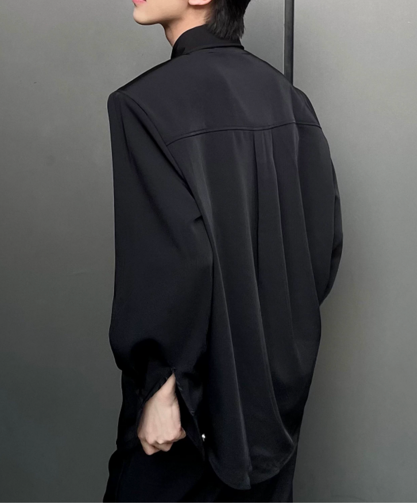 metal rivet tie included shirt EN2852