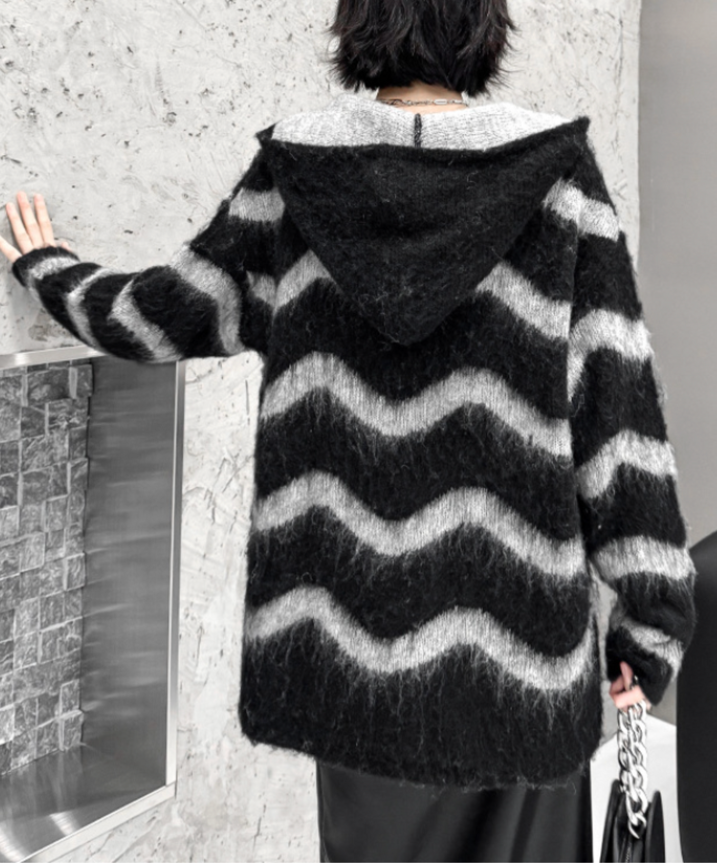 wave stripes sweater EN2468