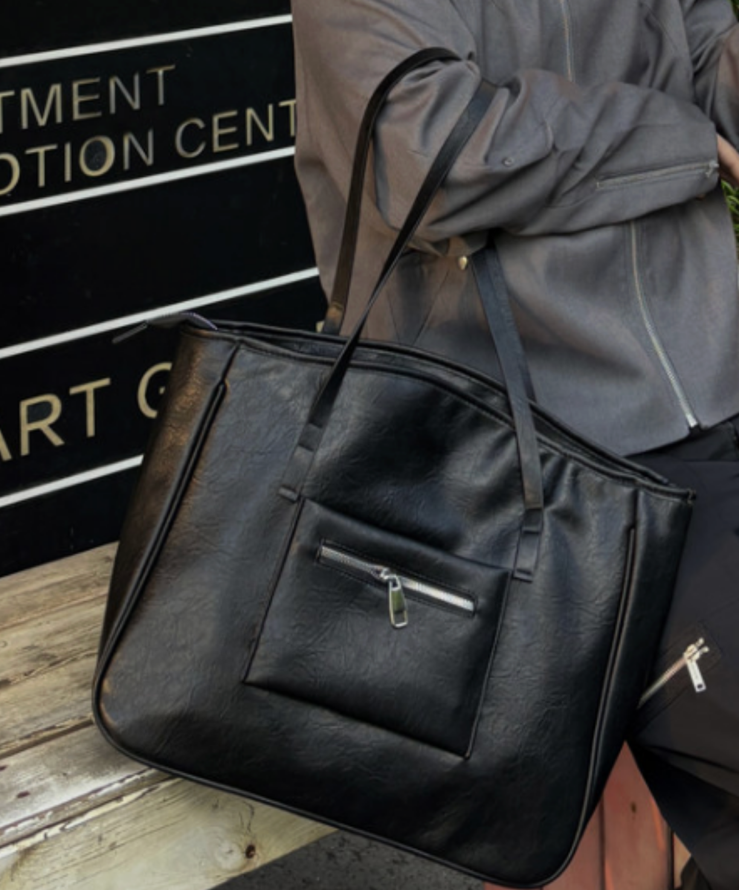 large capacity simple square bag EN2731