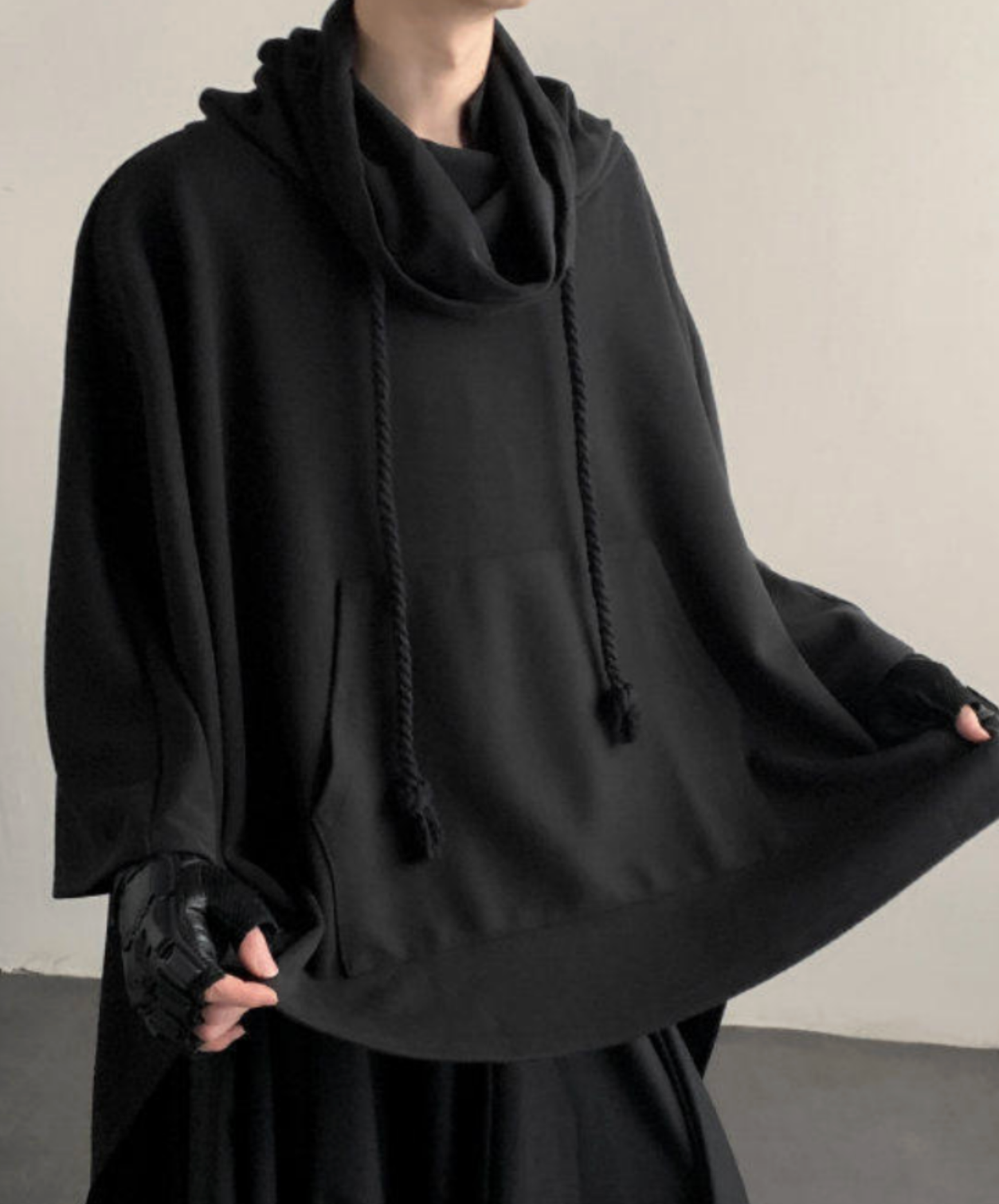 【style89】dark mode outfit set EN2699（sweatshirt + pants set）