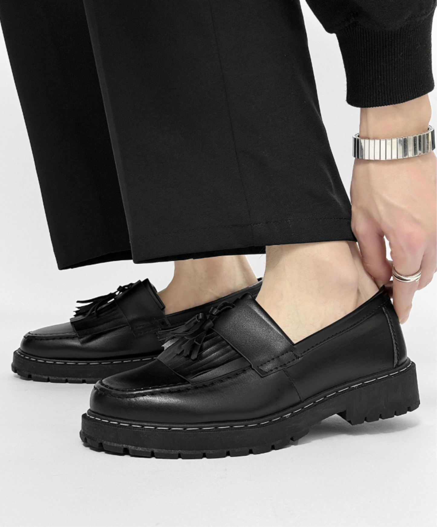british-style tassel platform shoes EN2438