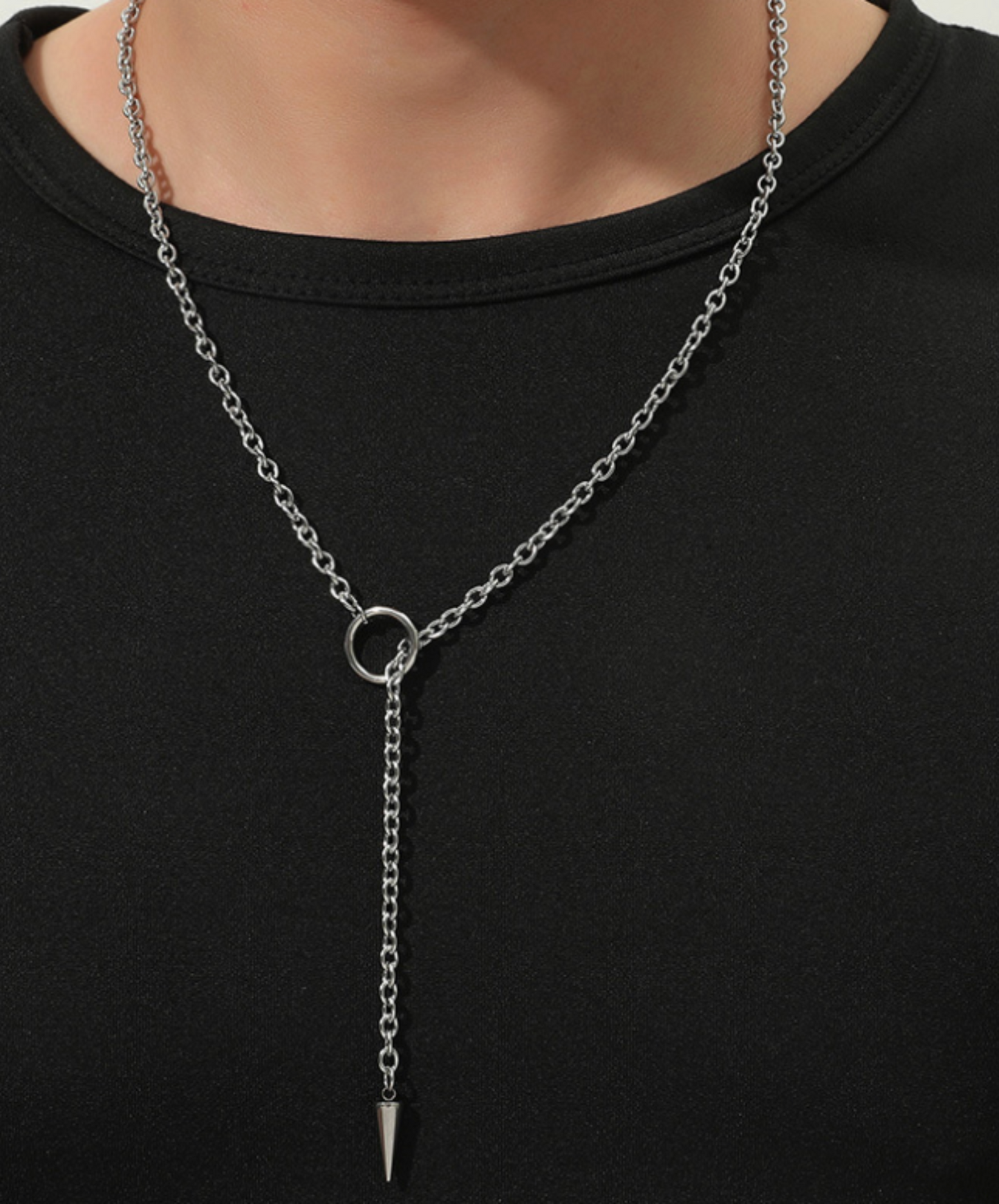 ring chain simple necklace EN2511