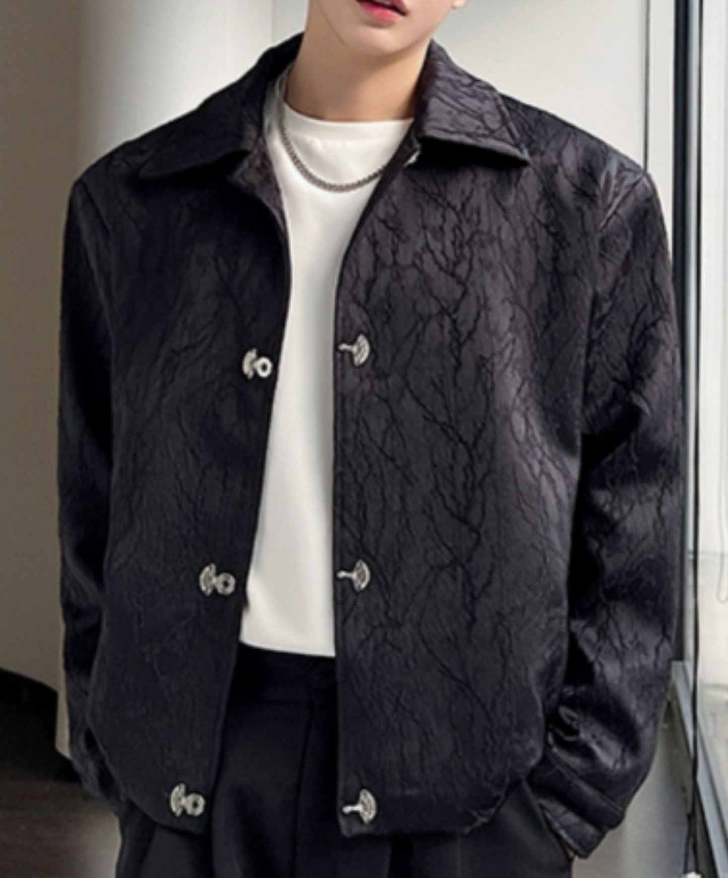 Ivy pattern short length jacket EN2752