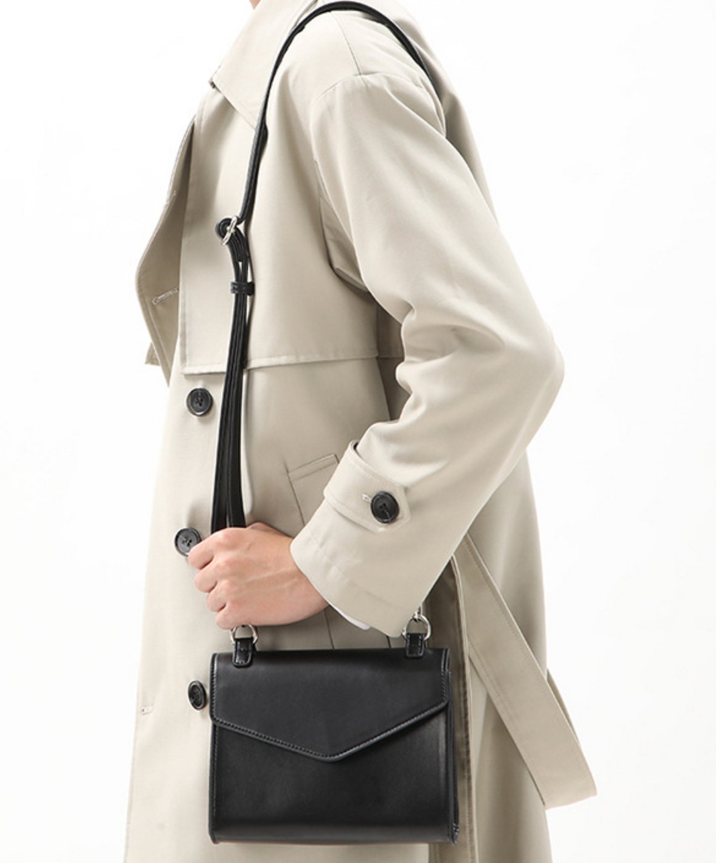 retro simple square shoulder bag EN2393