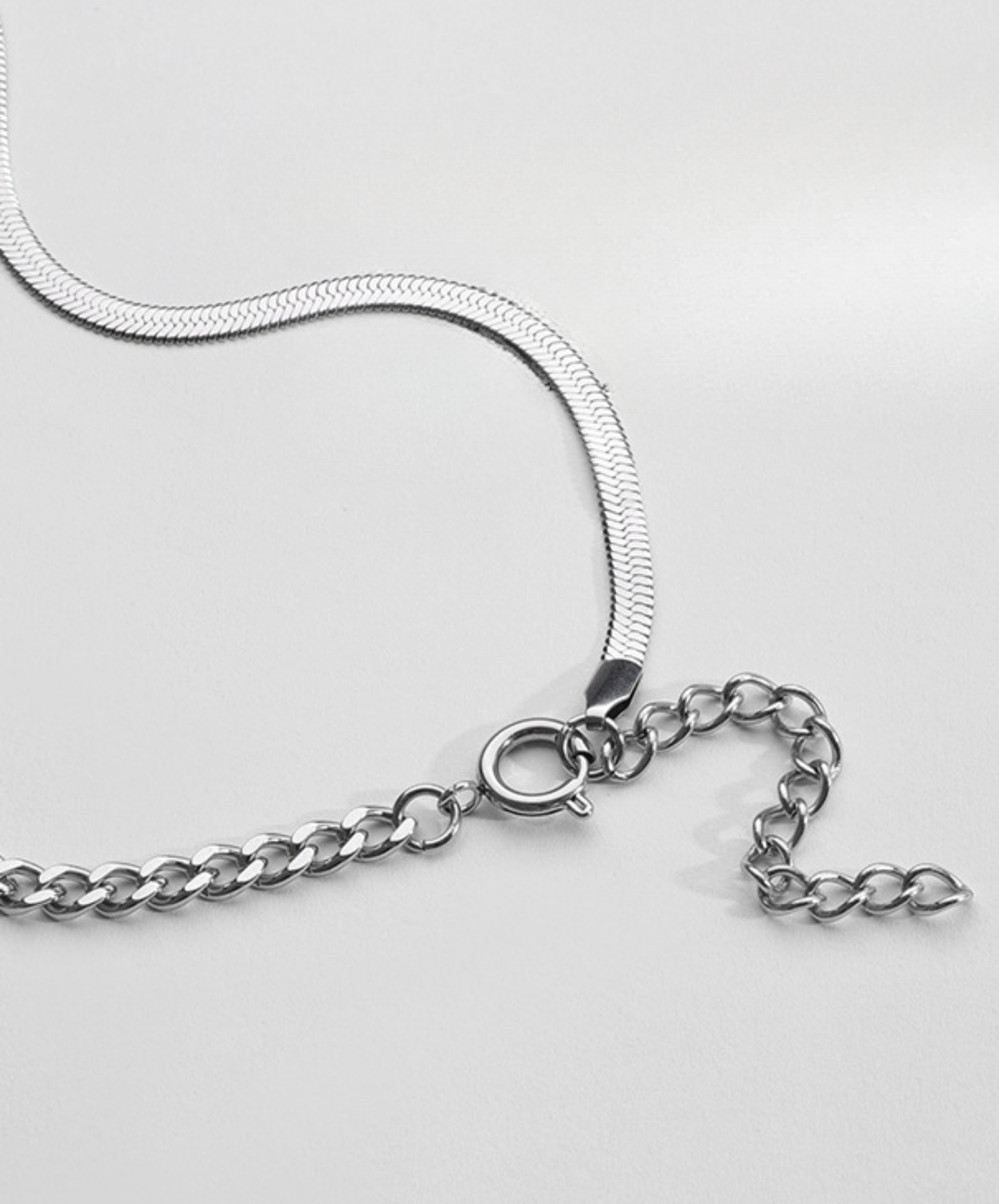 pearl double chain necklace EN2738