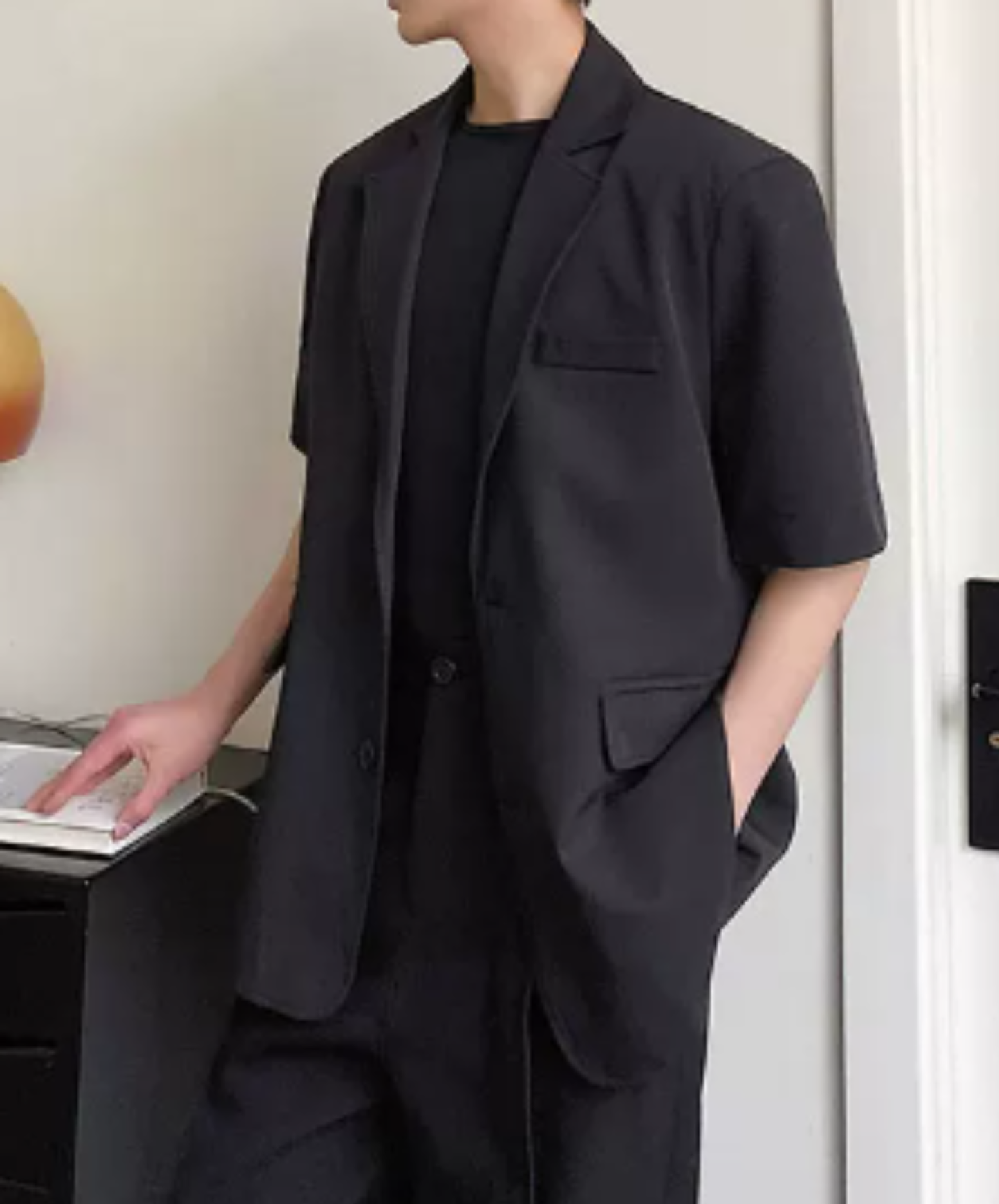 relaxed-fit casual style jacket EN3011