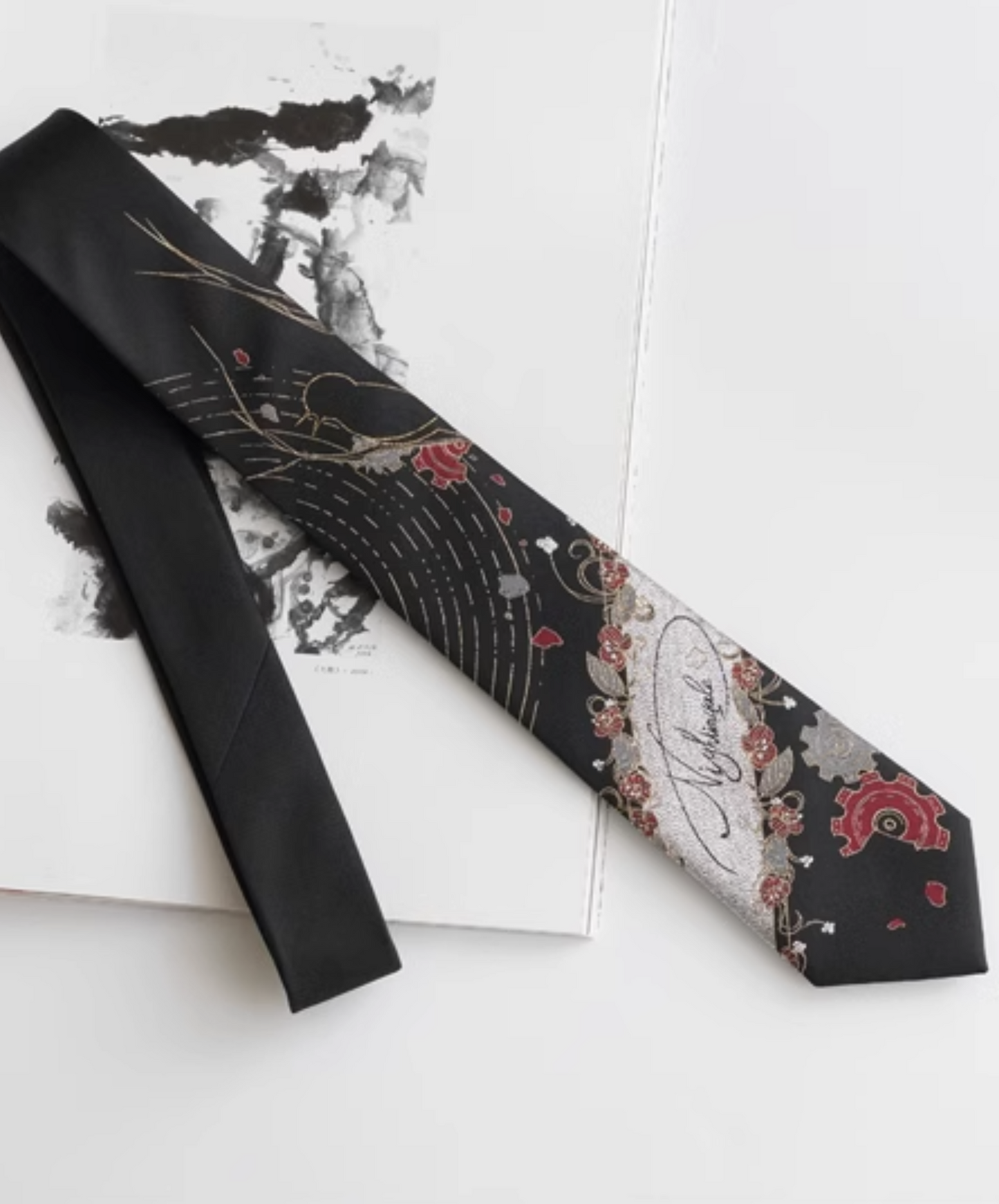 andersen fairy tale design necktie EN1240