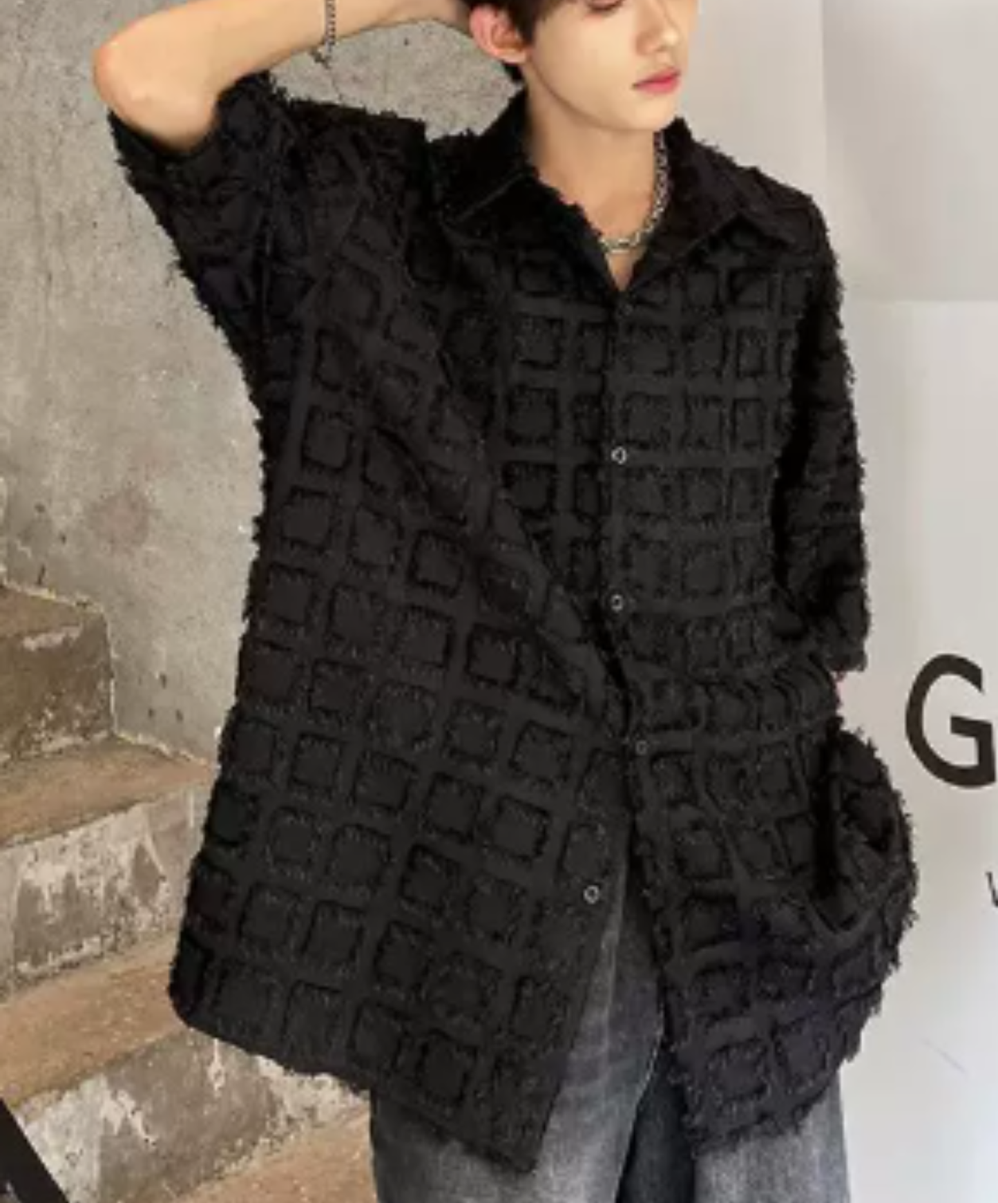 tusel check shirt EN2952